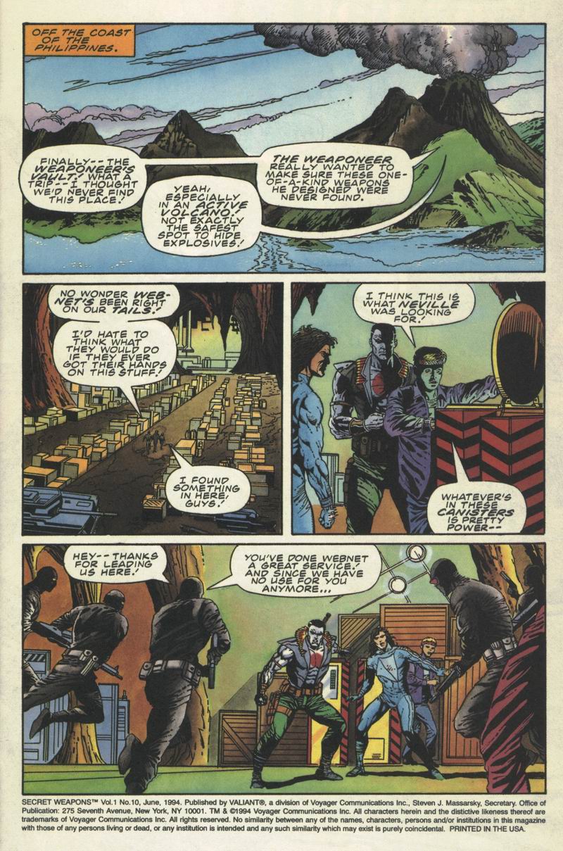 Secret Weapons (1993) Issue #10 #10 - English 2