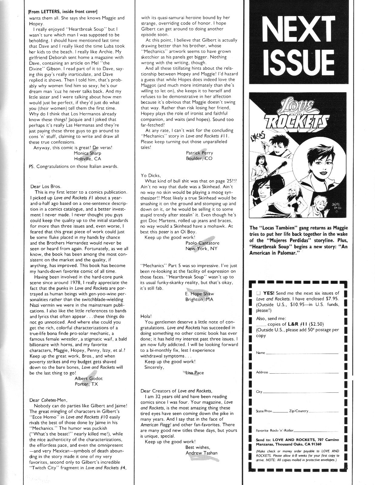 Read online Love and Rockets (1982) comic -  Issue #12 - 35