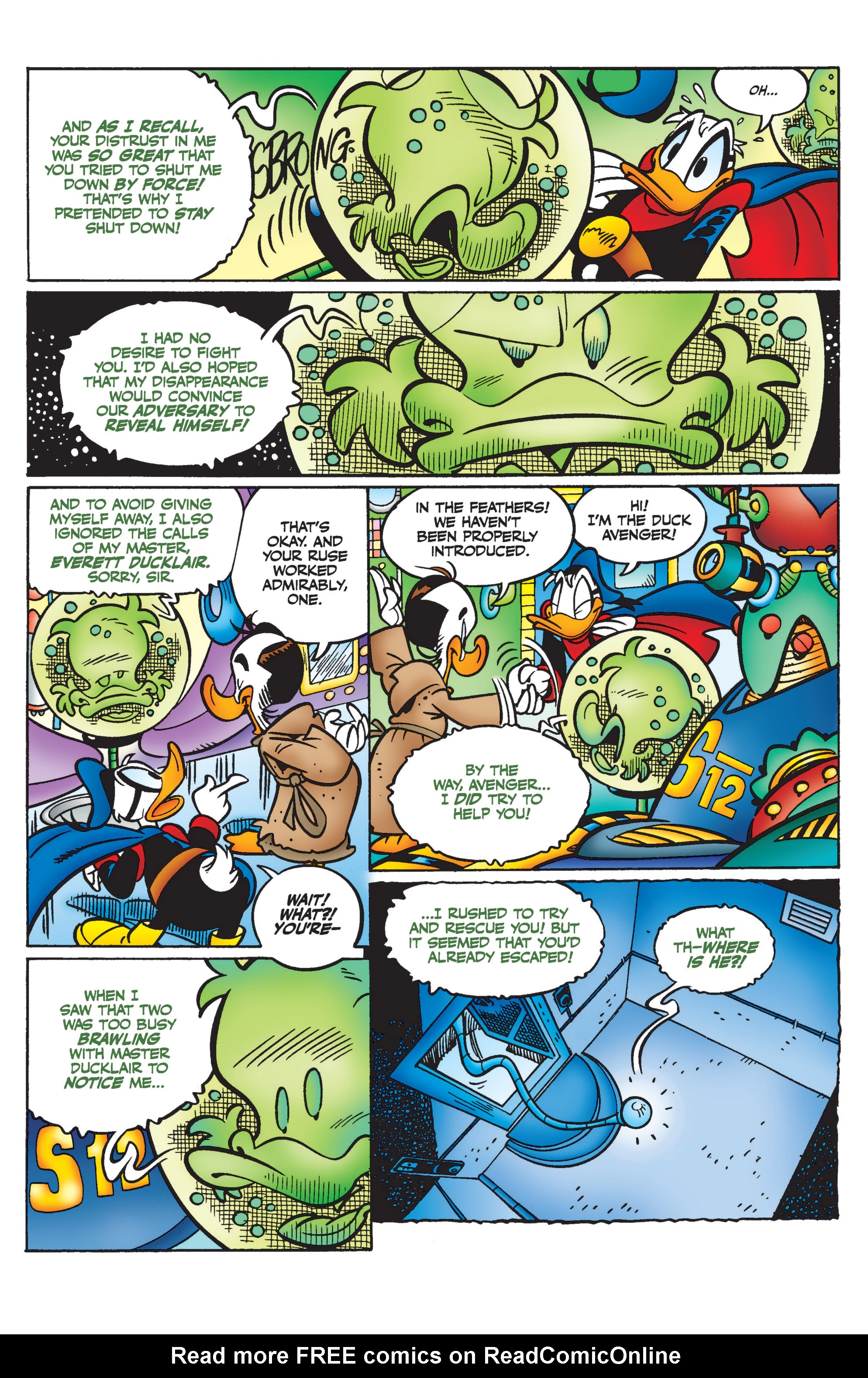 Read online Duck Avenger comic -  Issue #4 - 68