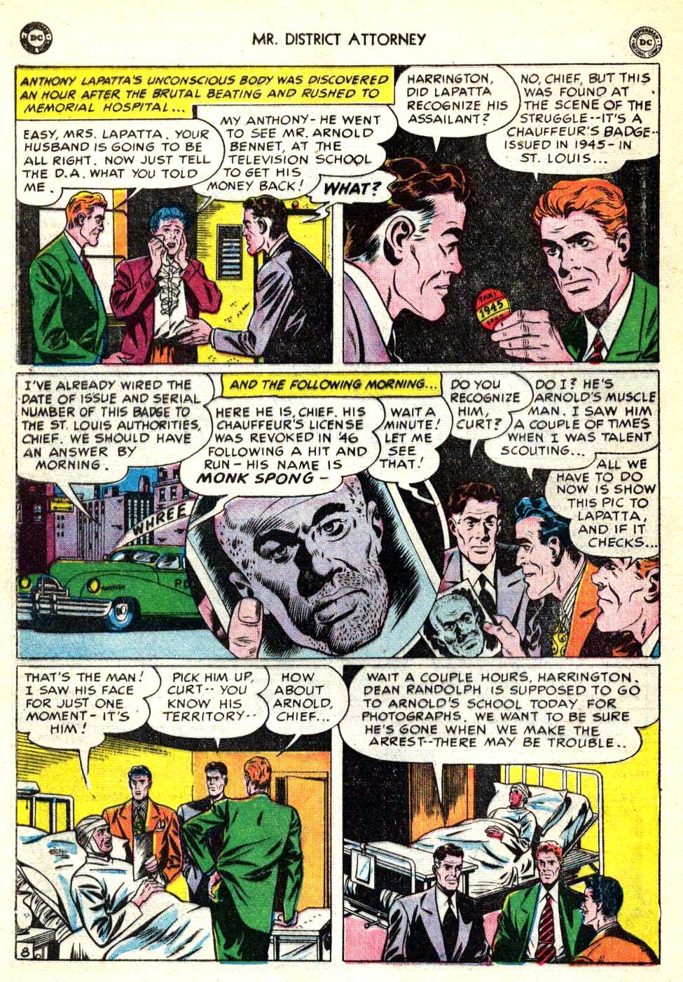 Read online Mr. District Attorney comic -  Issue #12 - 46
