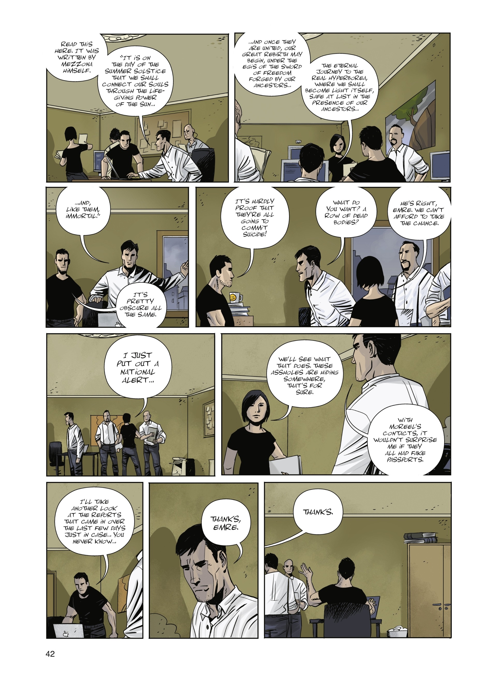 Read online Interpol comic -  Issue #2 - 42