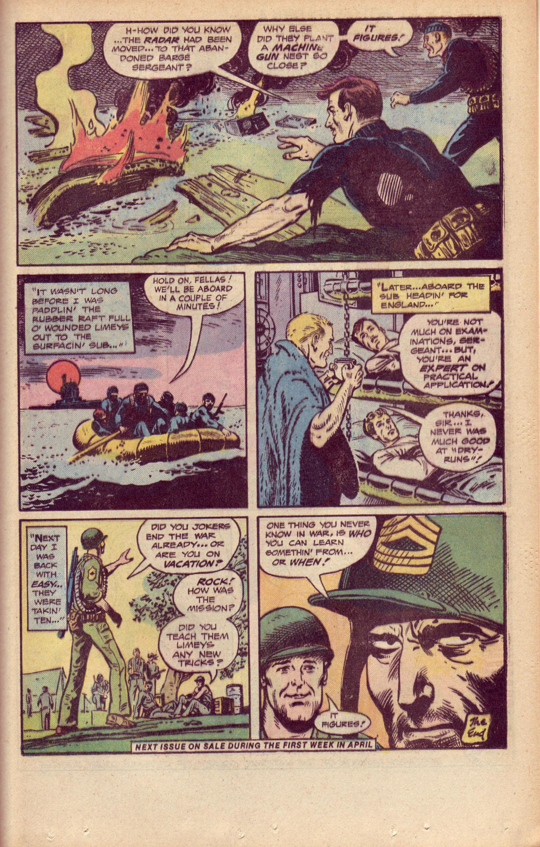 Read online Our Army at War (1952) comic -  Issue #293 - 21