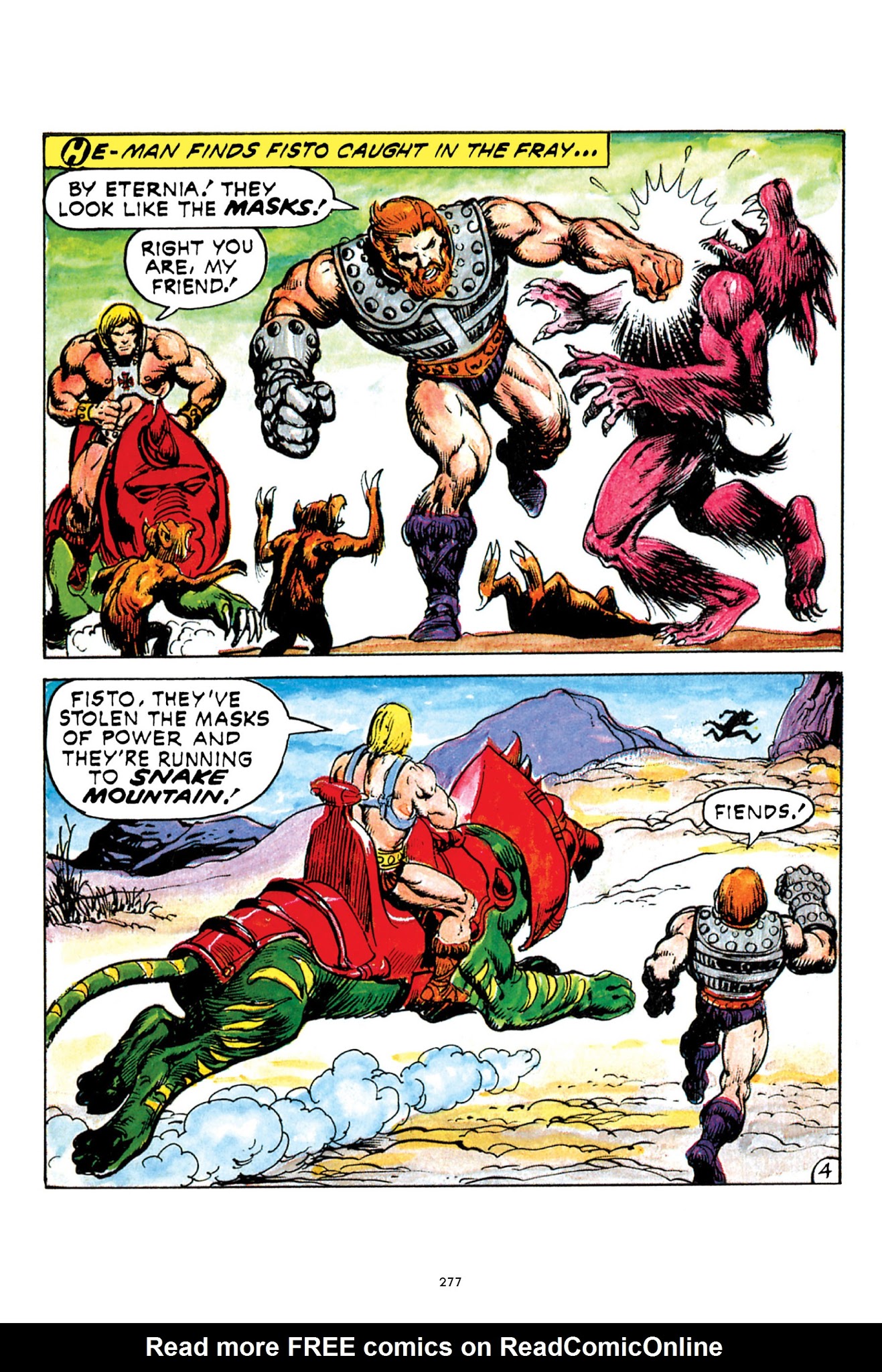 Read online He-Man and the Masters of the Universe Minicomic Collection comic -  Issue # TPB 1 - 275