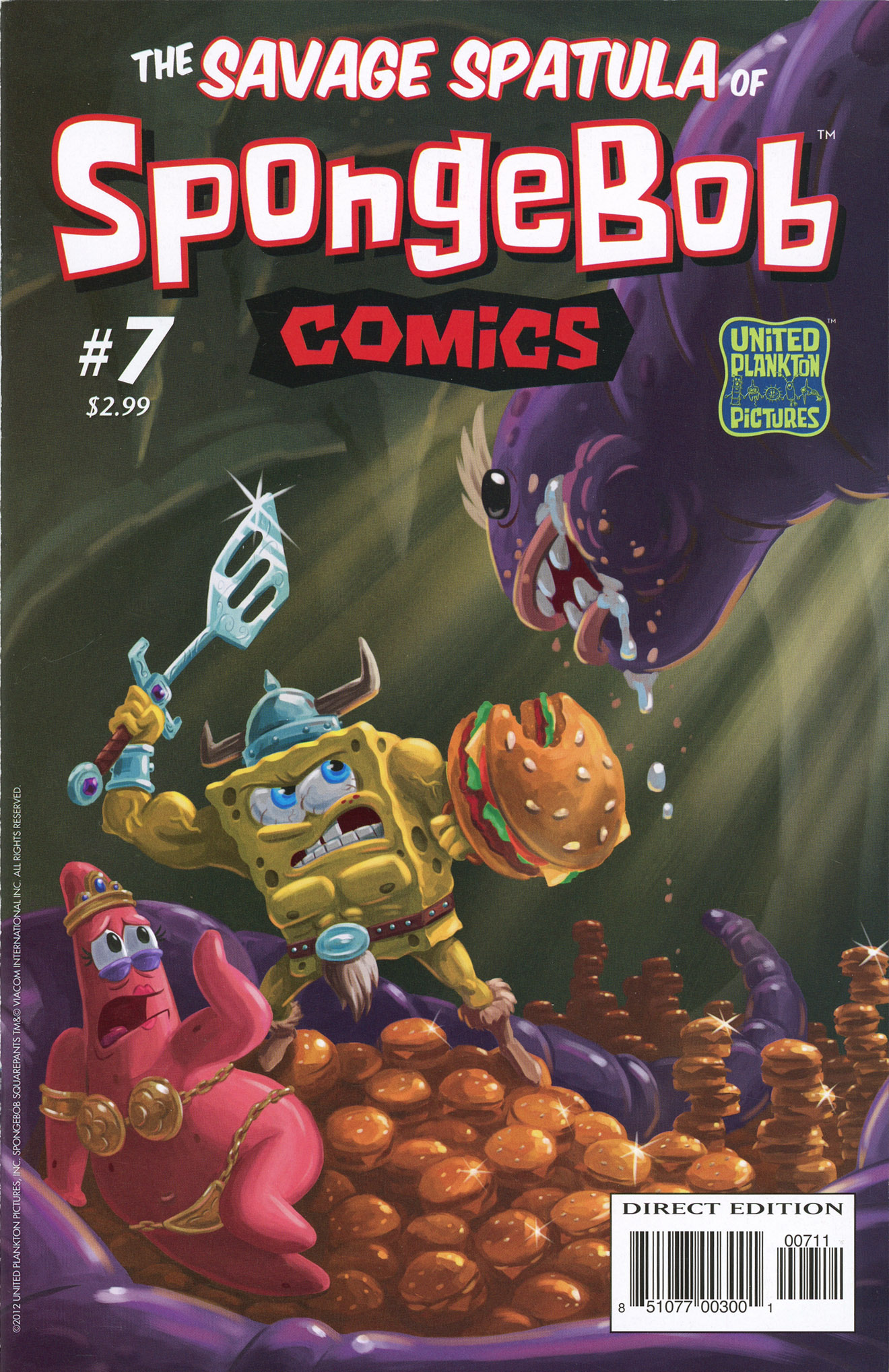 Read online SpongeBob Comics comic -  Issue #7 - 1