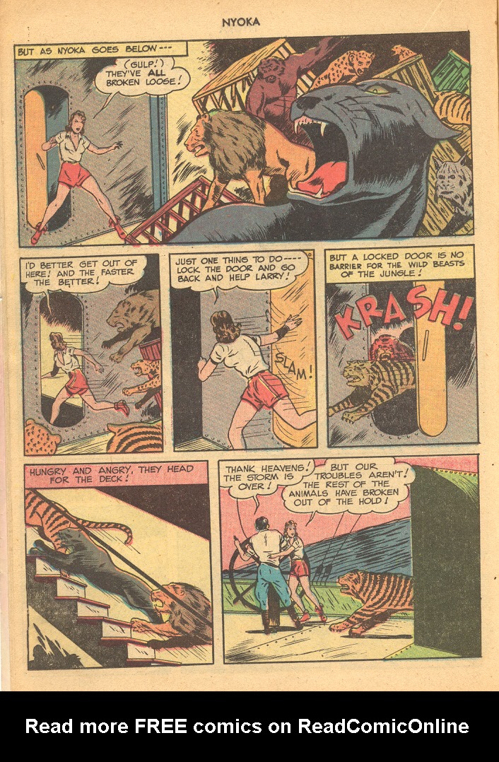 Read online Nyoka the Jungle Girl (1945) comic -  Issue #31 - 18