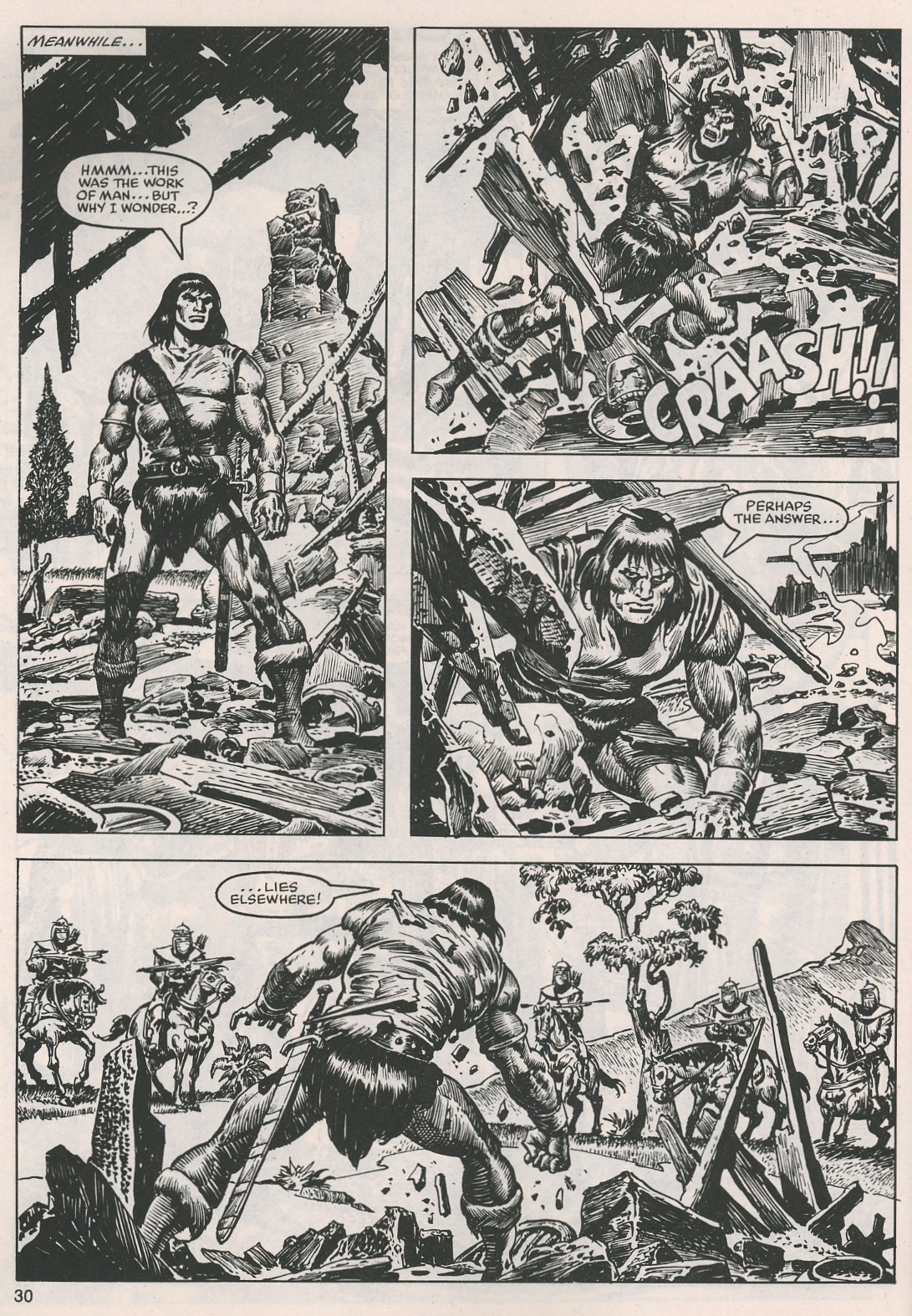 Read online The Savage Sword Of Conan comic -  Issue #116 - 30