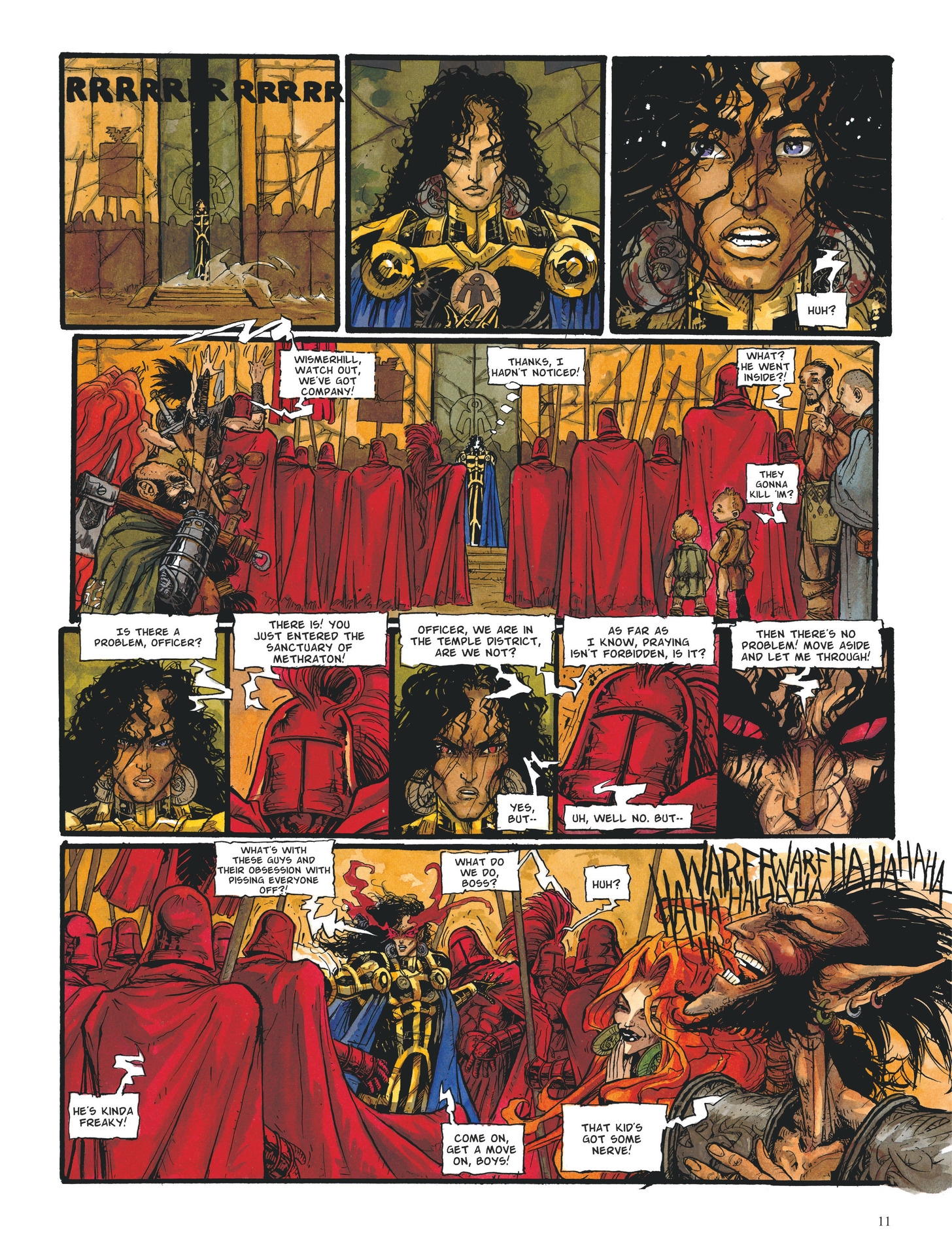 Read online The Black Moon Chronicles comic -  Issue #7 - 9