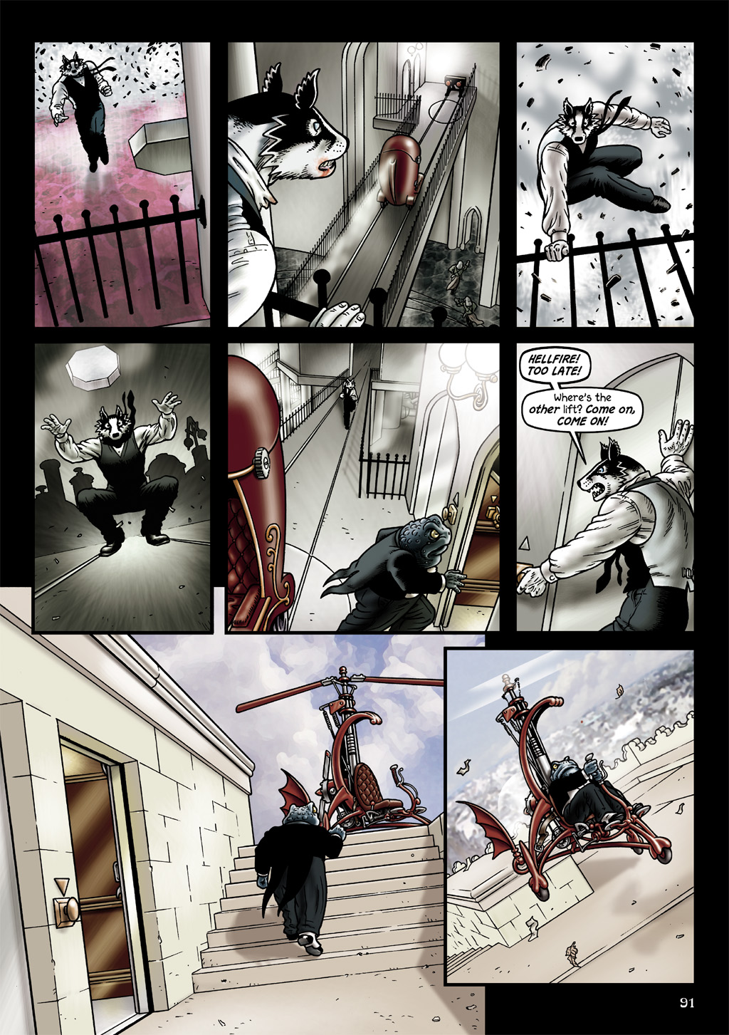 Read online Grandville comic -  Issue # Vol. 3 Bete Noire - 94