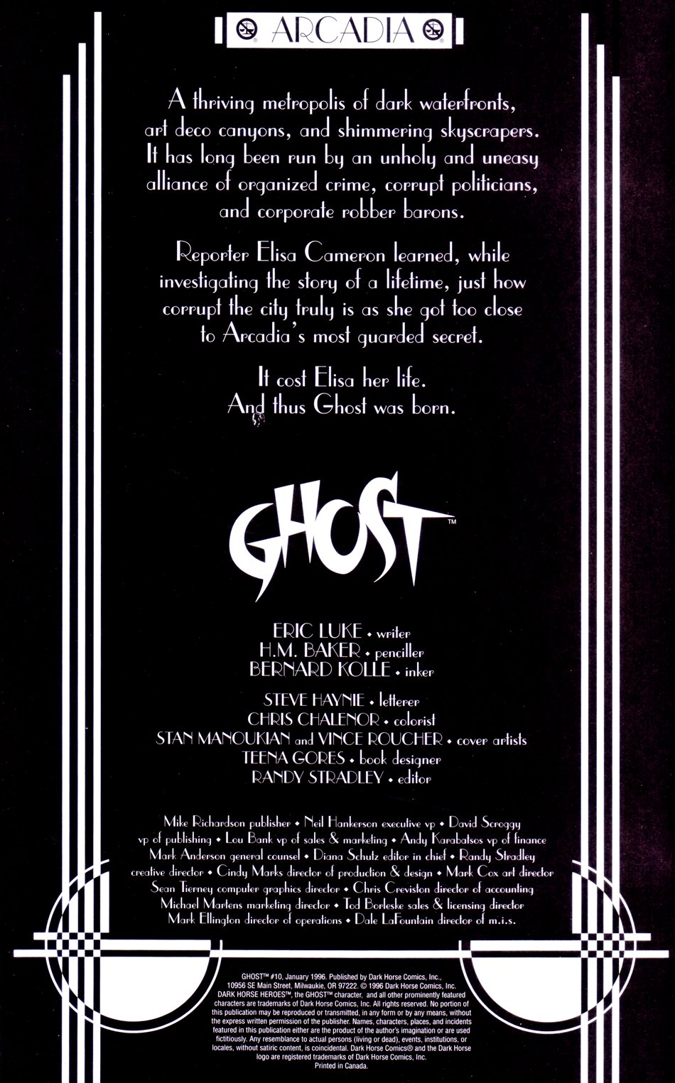 Read online Ghost (1995) comic -  Issue #10 - 2