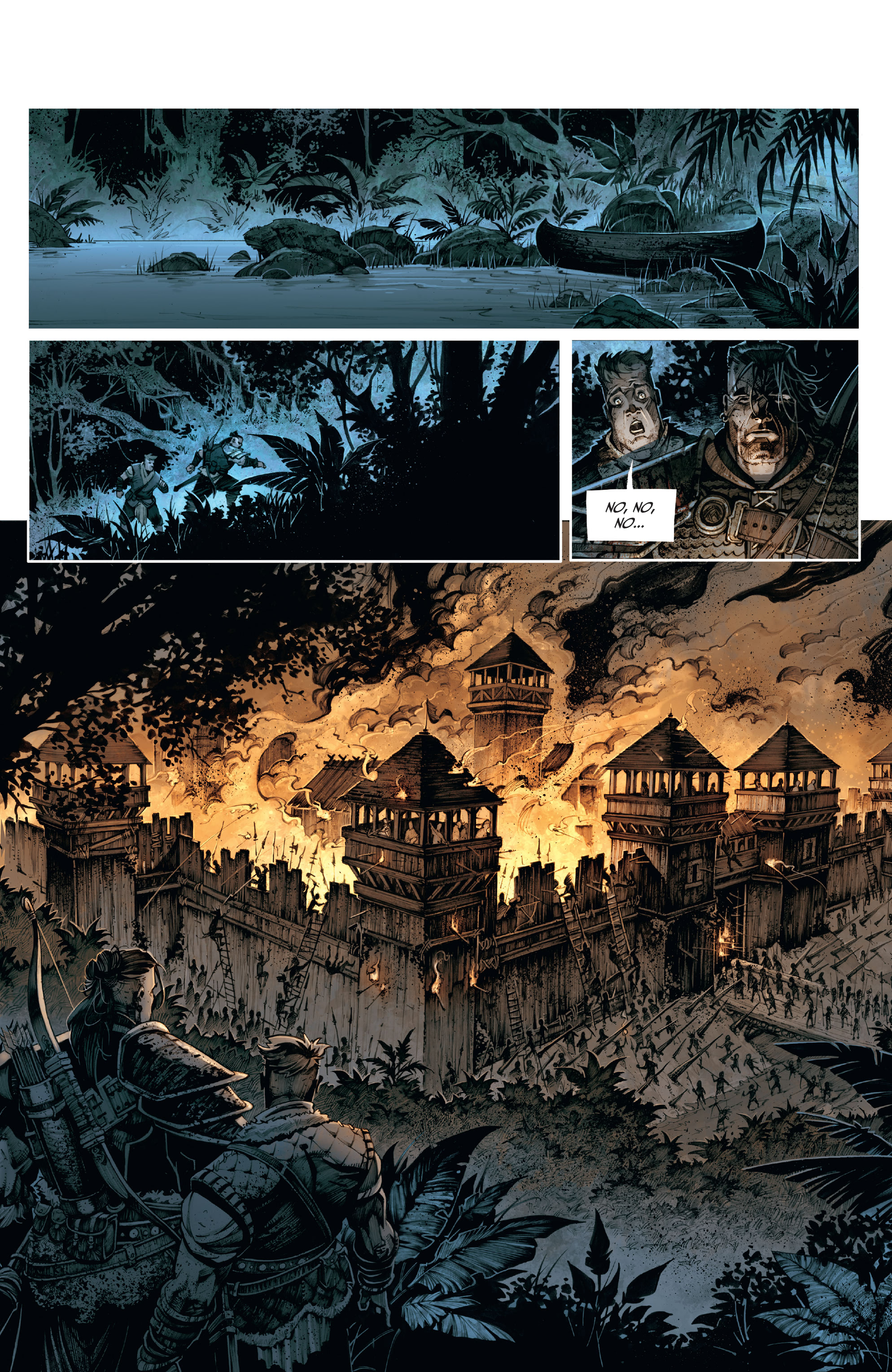 Read online The Cimmerian: Beyond The Black River comic -  Issue #2 - 10