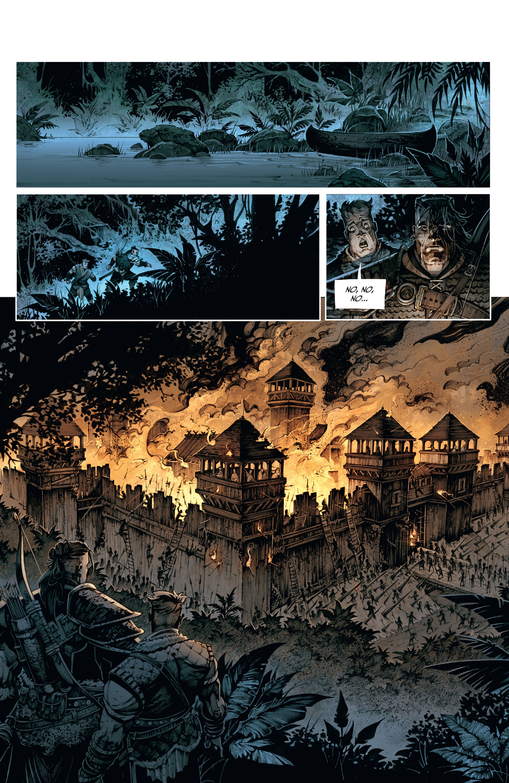 Read online The Cimmerian: Beyond The Black River comic -  Issue #2 - 10