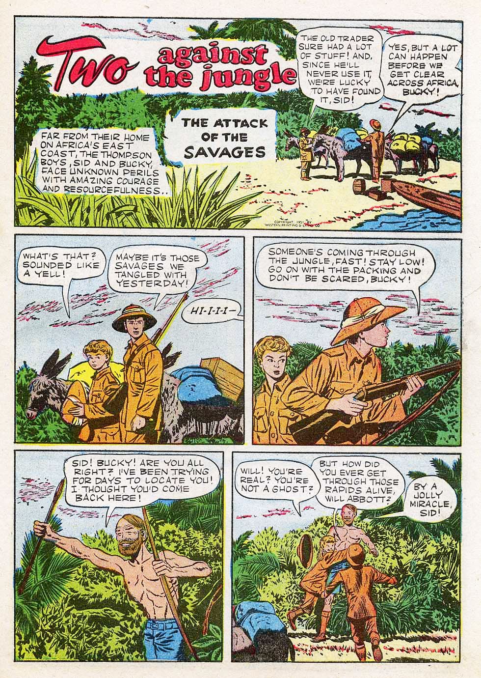 Read online Tarzan (1948) comic -  Issue #21 - 45