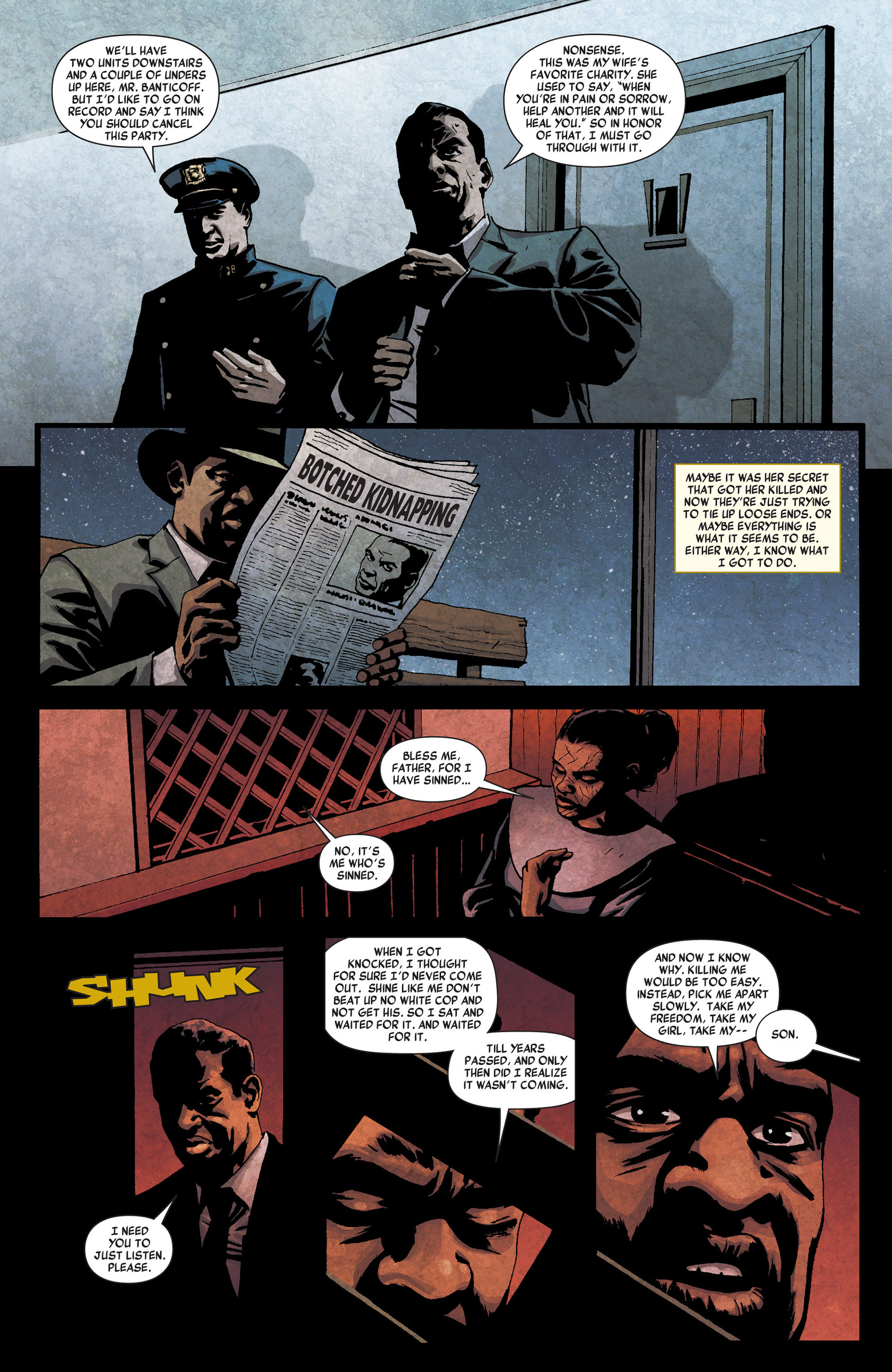 Read online Luke Cage Noir comic -  Issue #4 - 11