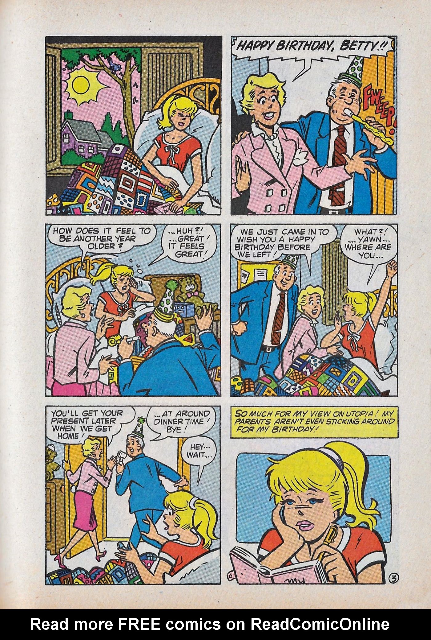 Read online Betty and Veronica Digest Magazine comic -  Issue #56 - 69