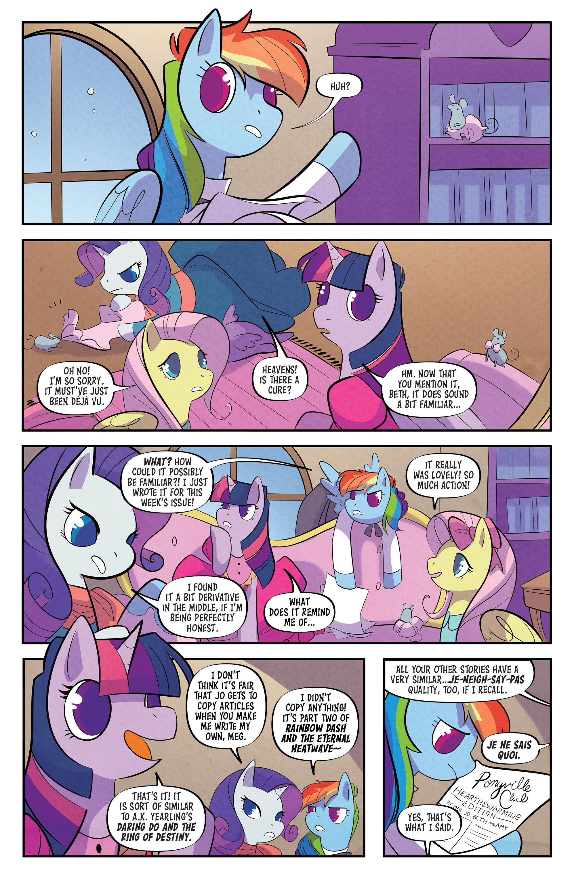 Read online My Little Pony: Classics Reimagined - Little Fillies comic -  Issue #1 - 5