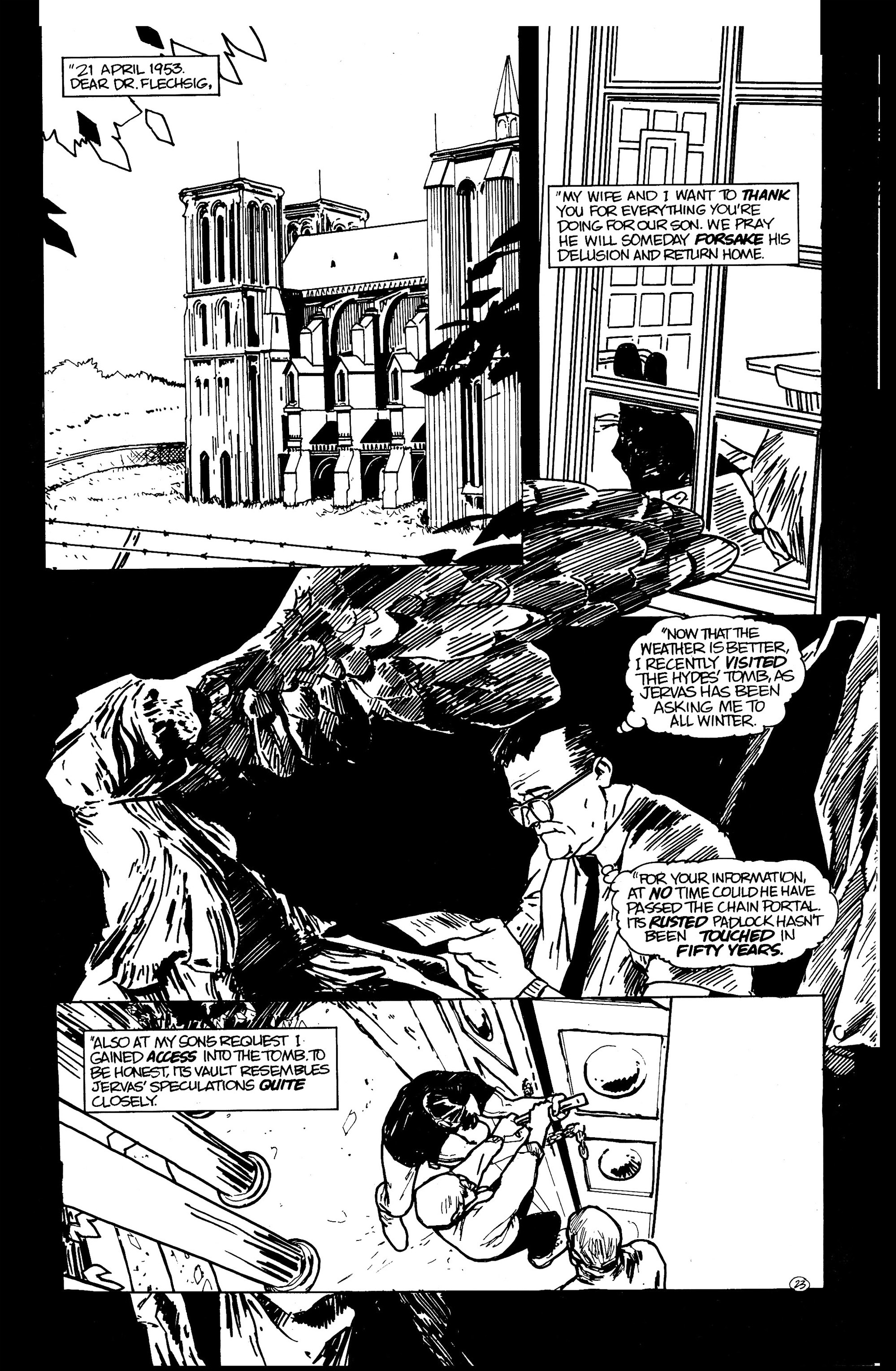 Read online Worlds of H.P. Lovecraft comic -  Issue # Issue The Tomb - 25