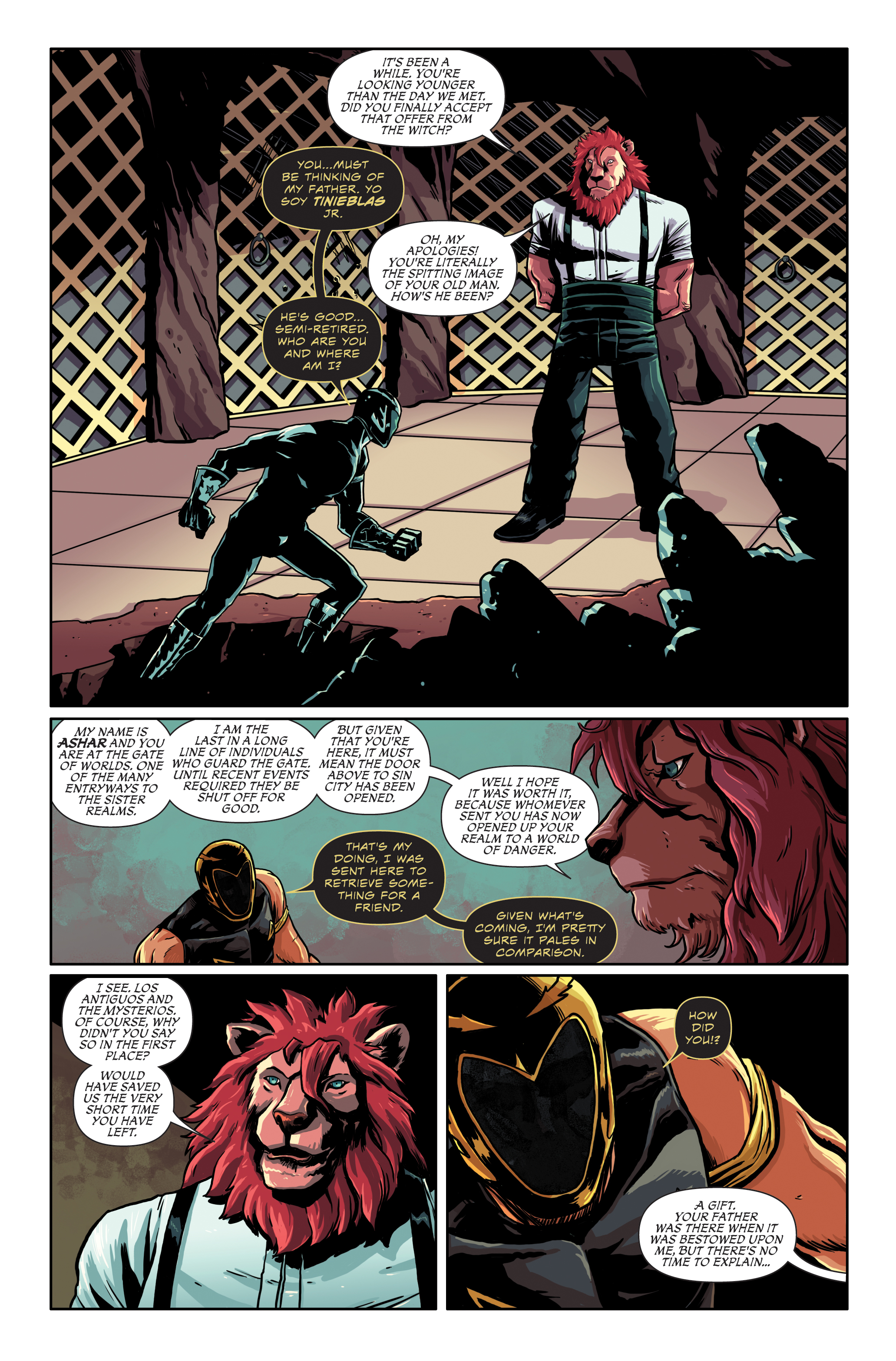 Read online Masked Republic Luchaverse: Tinieblas Jr comic -  Issue # Full - 13