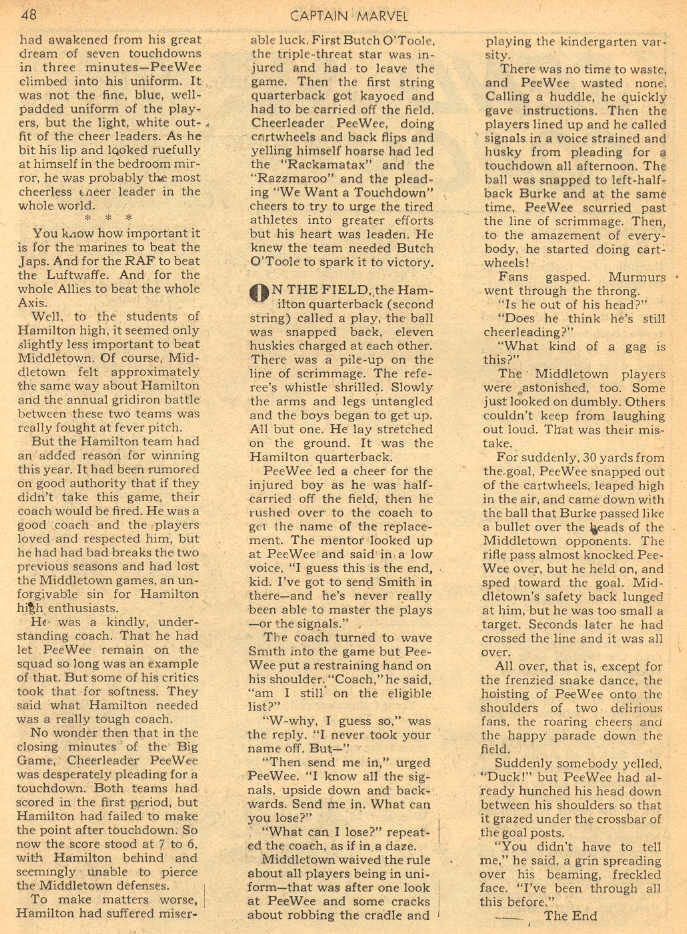 Read online Captain Marvel Adventures comic -  Issue #29 - 48