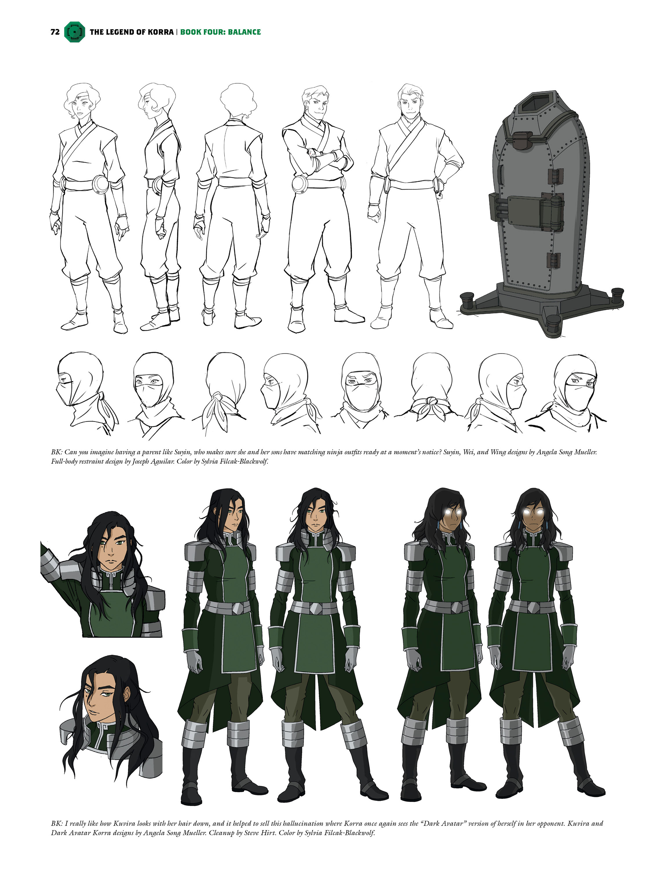 Read online The Legend of Korra: The Art of the Animated Series comic -  Issue # TPB 4 - 67