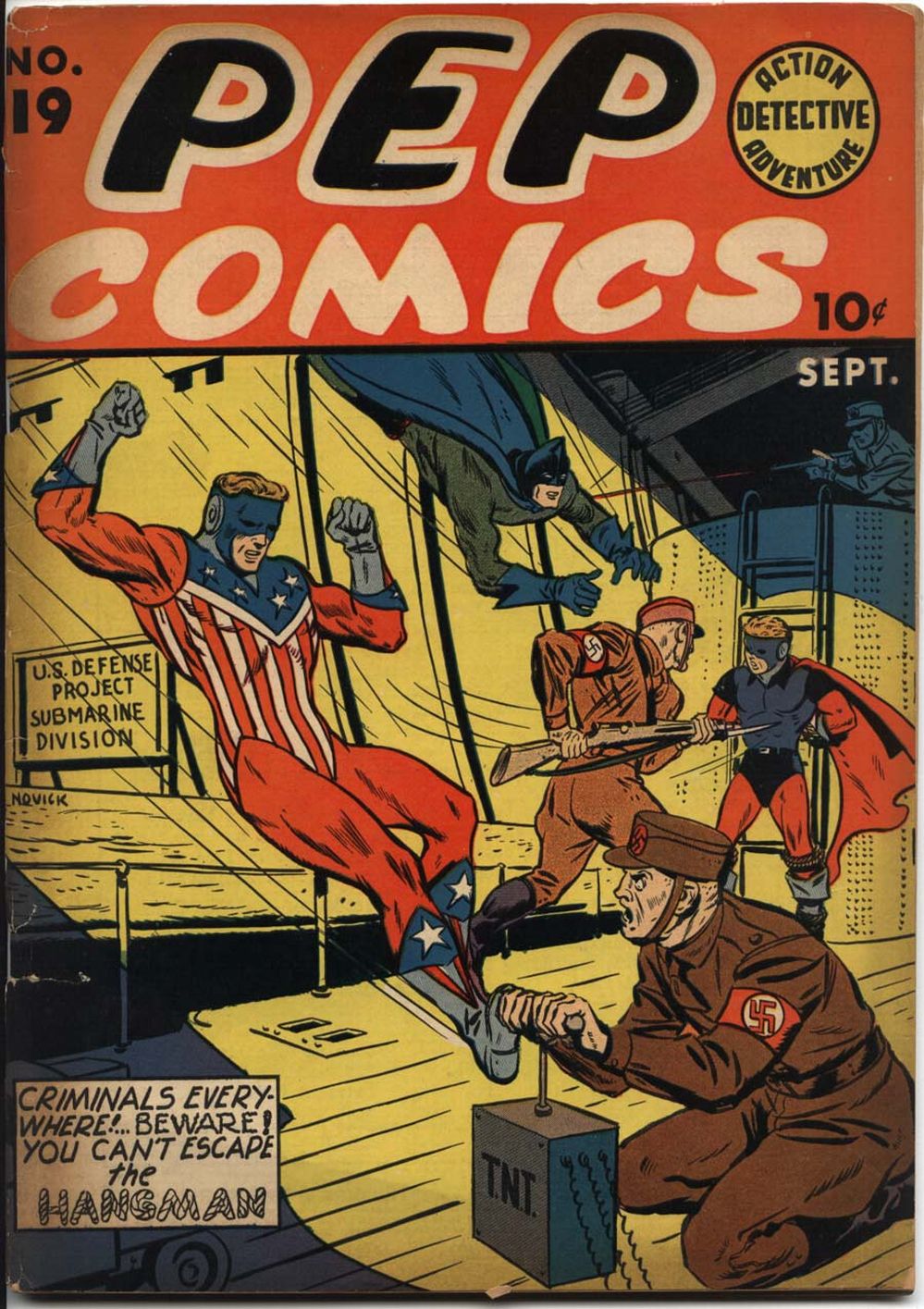 Read online Pep Comics comic -  Issue #19 - 1