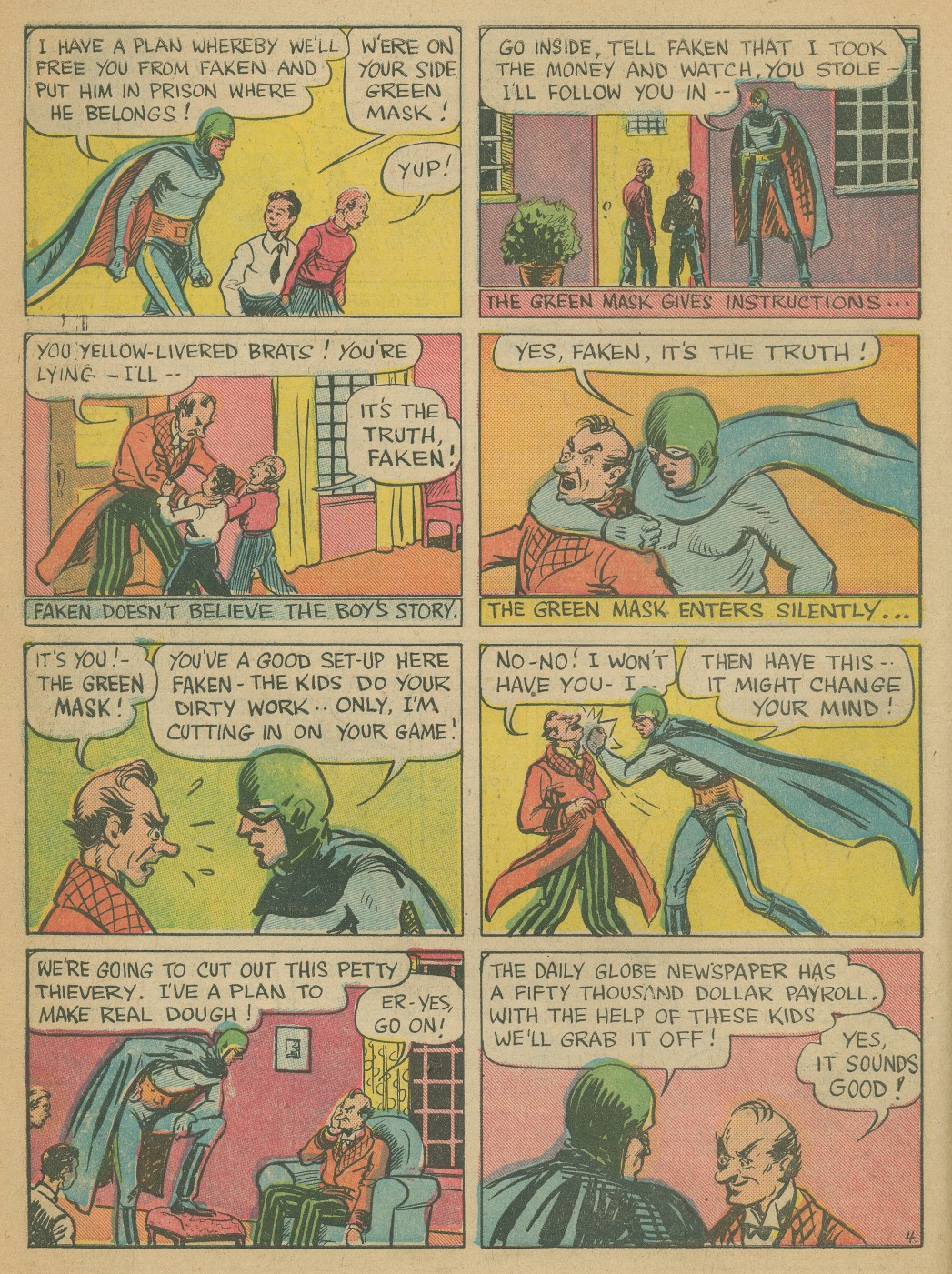 Read online Mystery Men Comics comic -  Issue #3 - 6