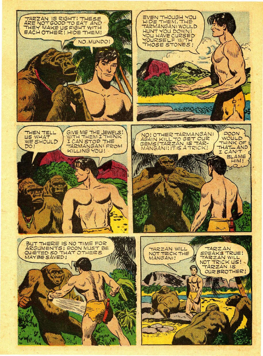 Read online Tarzan (1948) comic -  Issue #46 - 38