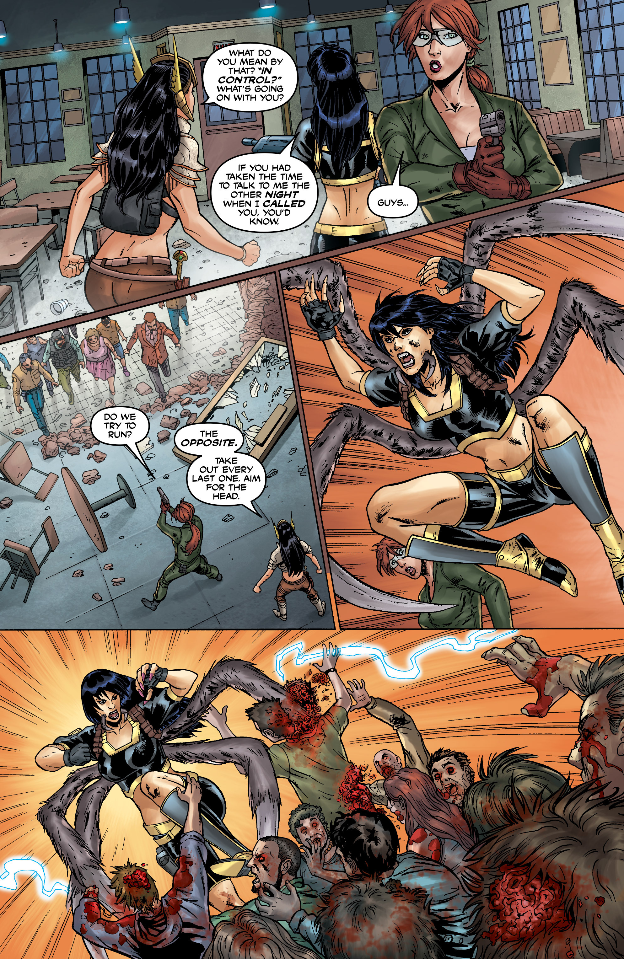 Read online War Goddess comic -  Issue #11 - 15