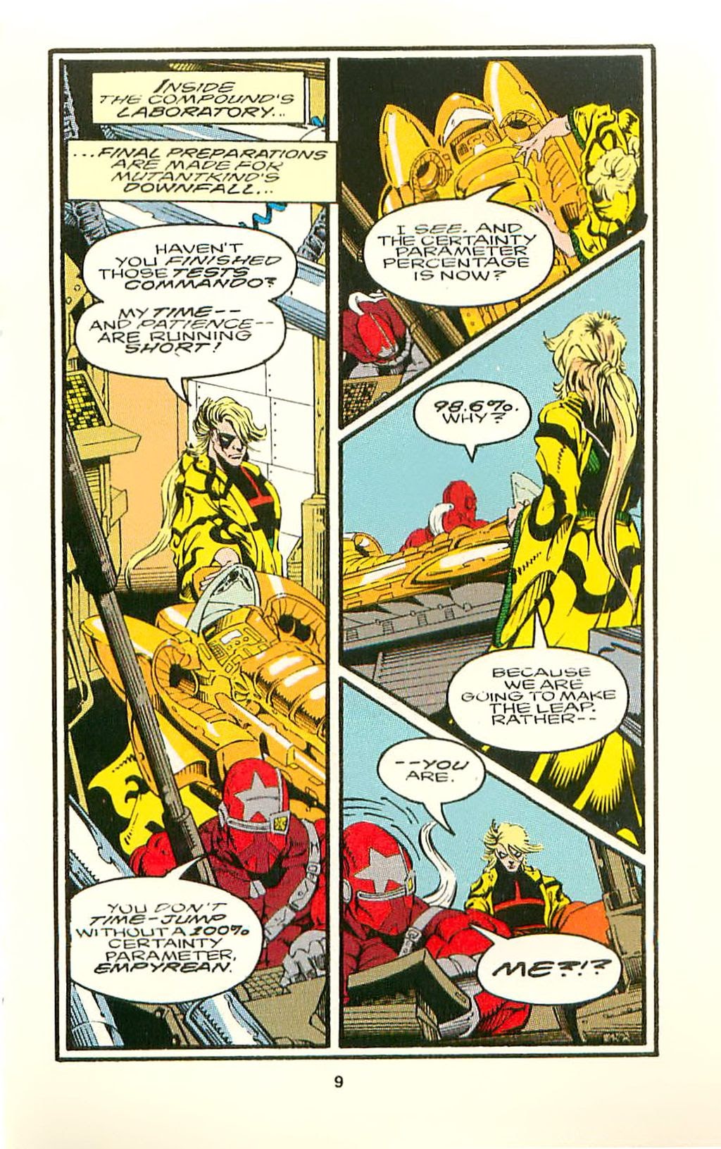 Read online X-Men: Time Gliders comic -  Issue #4 - 12