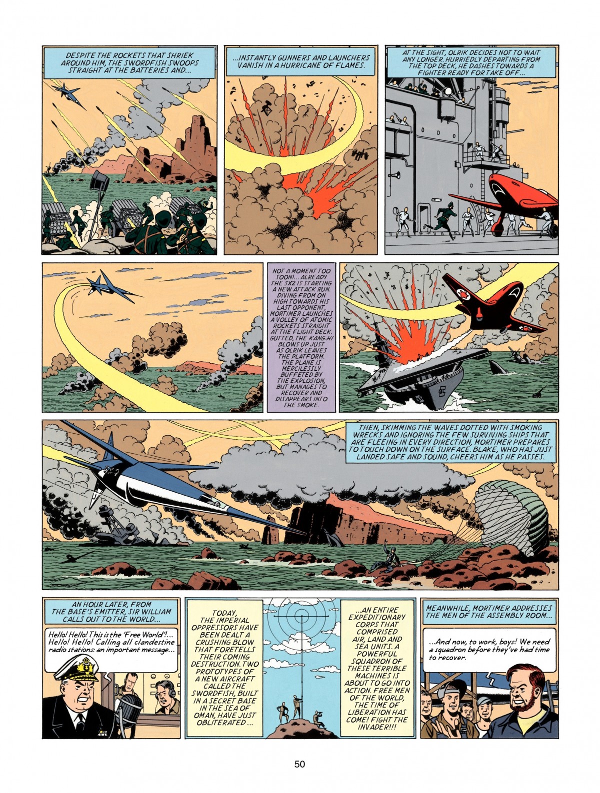 Read online Blake & Mortimer comic -  Issue #17 - 50