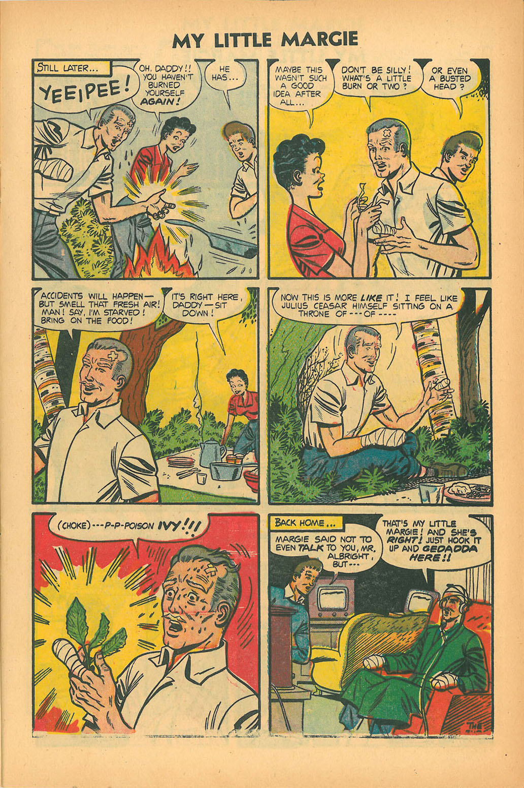 Read online My Little Margie (1954) comic -  Issue #6 - 9