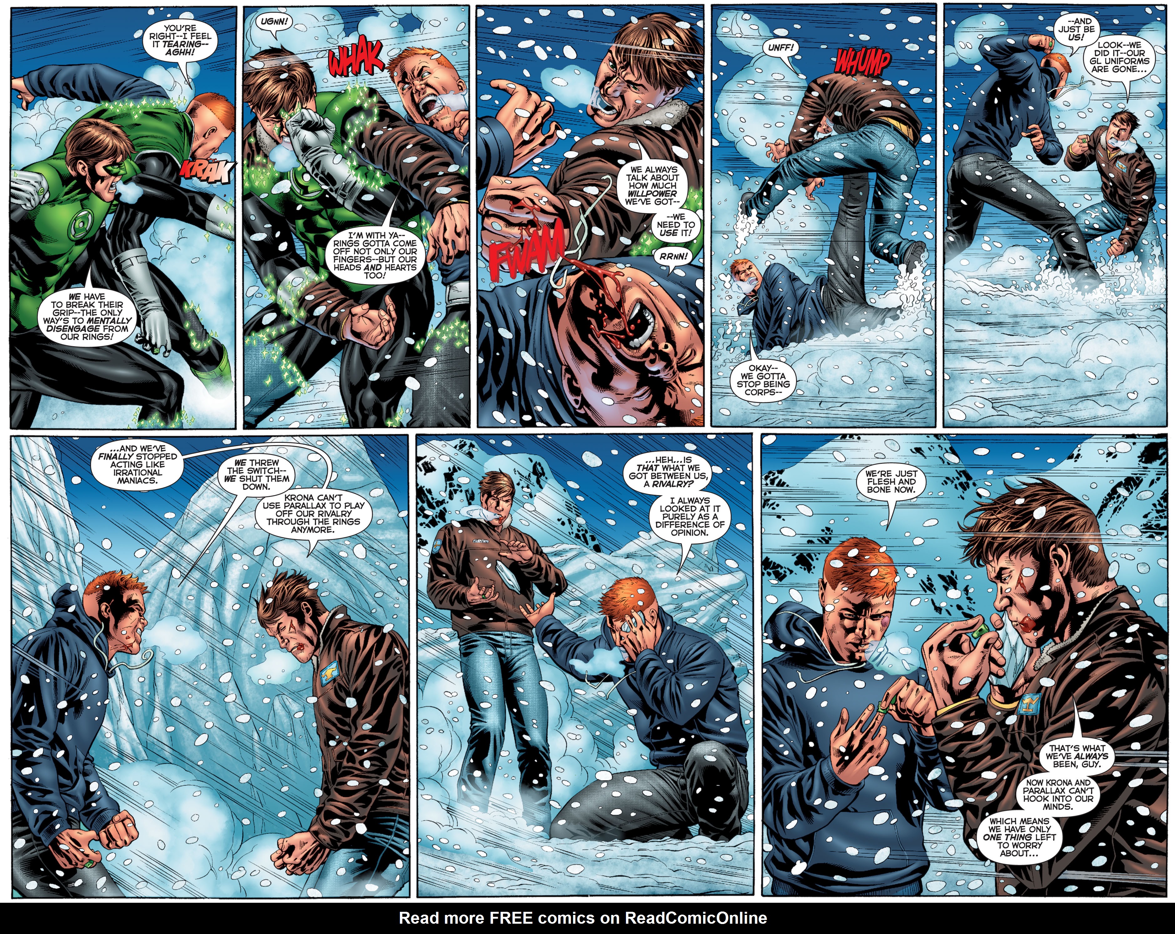 Read online Green Lantern: War of the Green Lanterns (2011) comic -  Issue # TPB - 87