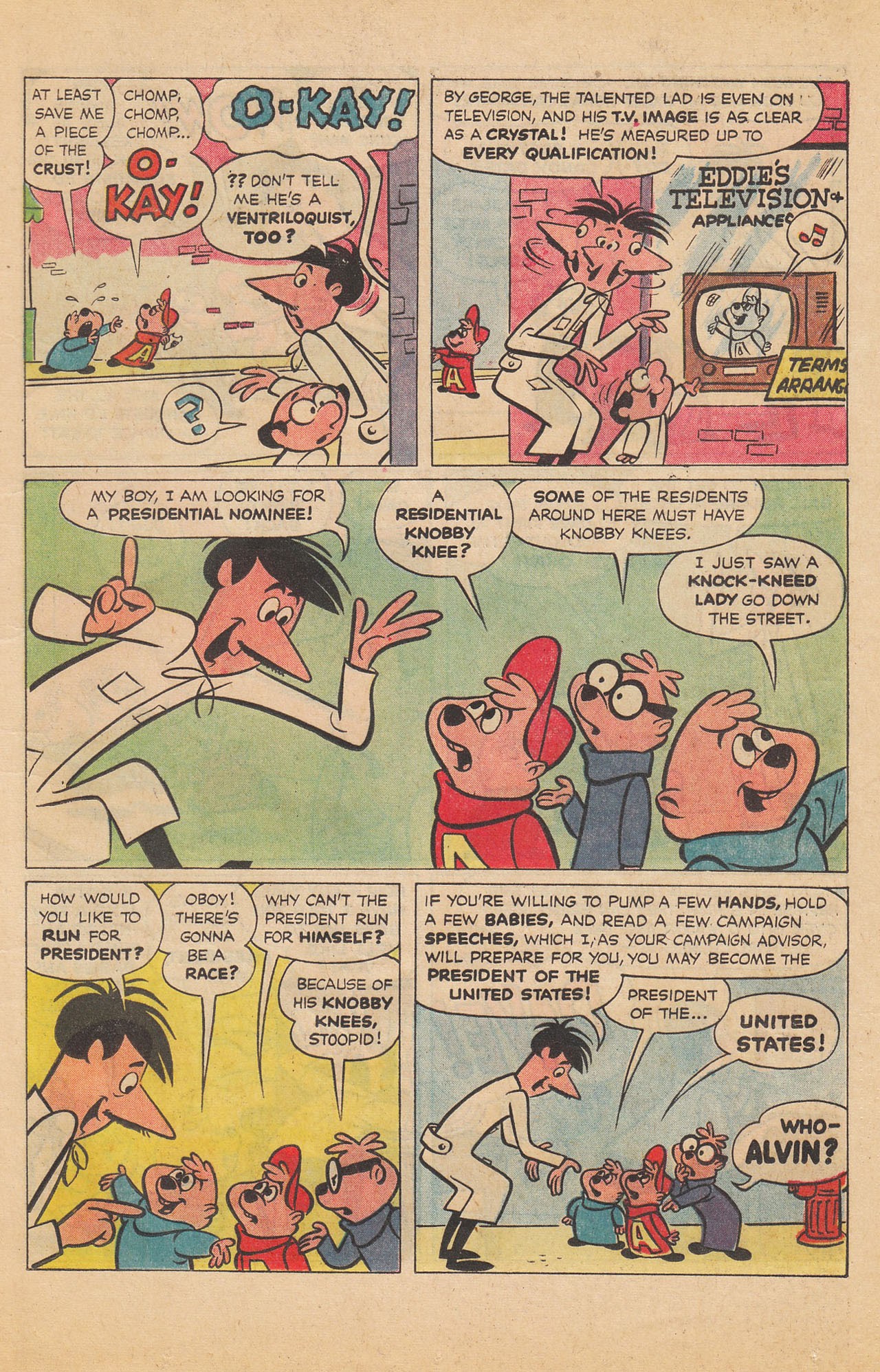 Read online Alvin for President comic -  Issue # Full - 9