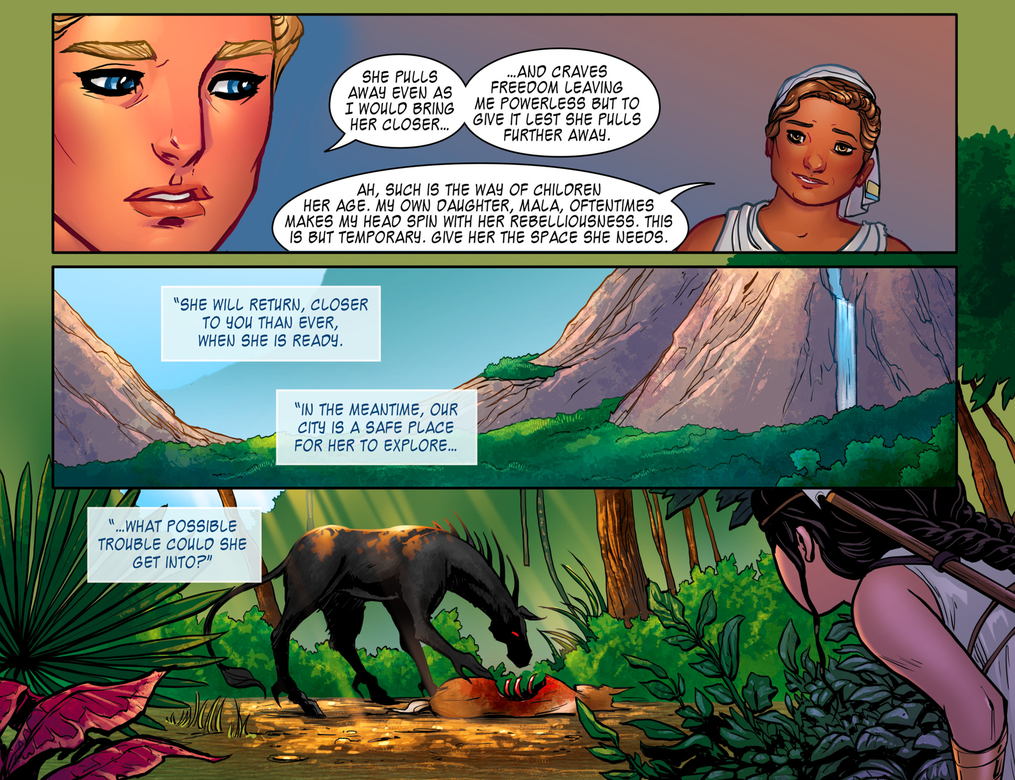 Read online The Legend of Wonder Woman (2015) comic -  Issue #4 - 6