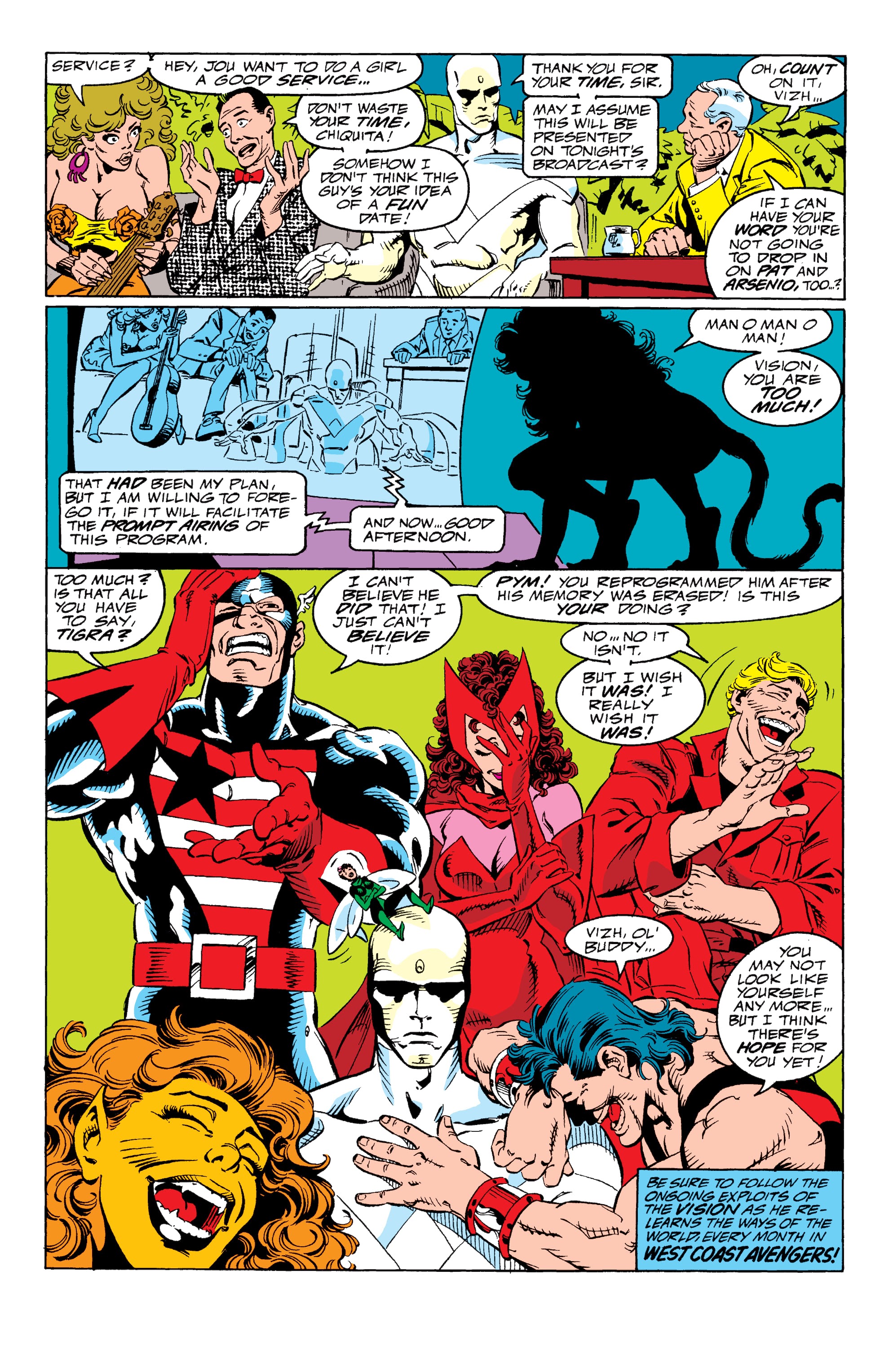 Read online Avengers West Coast Epic Collection: How The West Was Won comic -  Issue #Avengers West Coast Epic Collection Vision Quest (Part 3) - 56