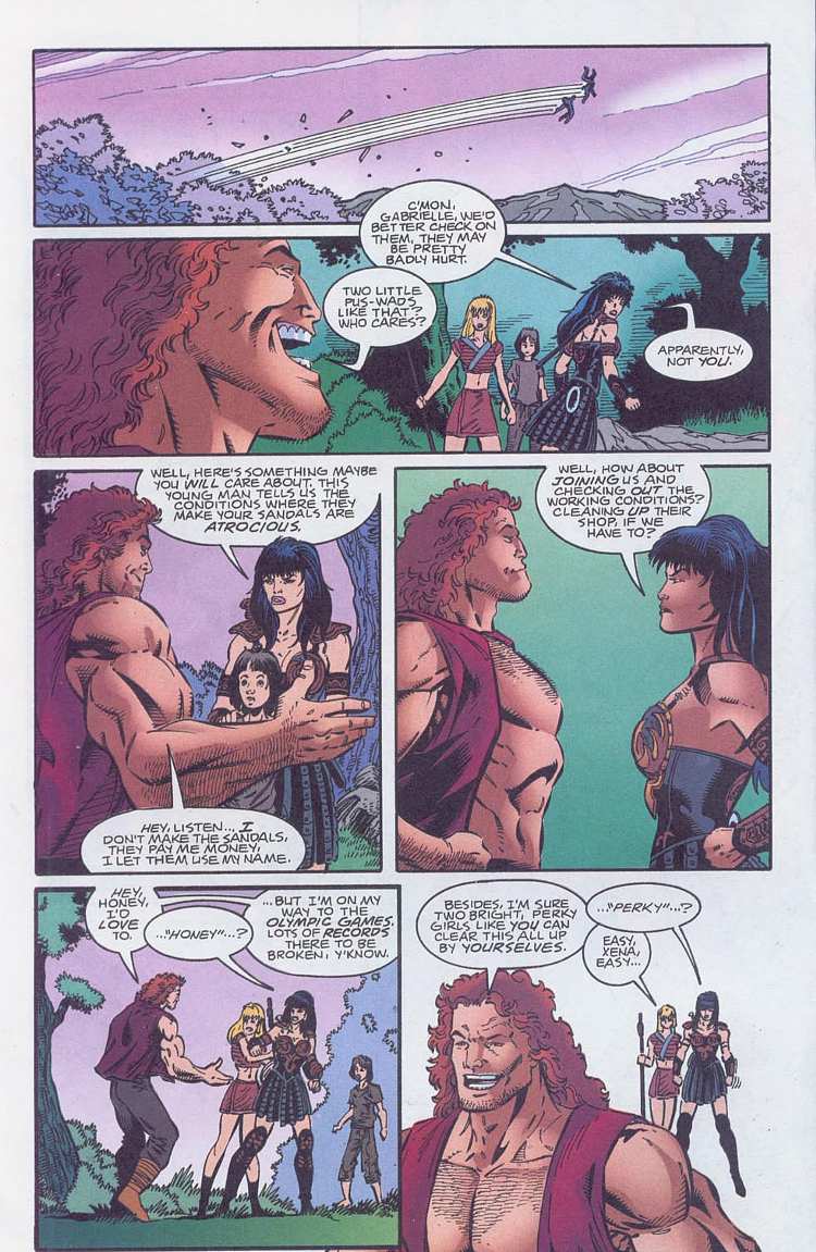 Read online Xena: Warrior Princess: And The Original Olympics comic -  Issue #1 - 6