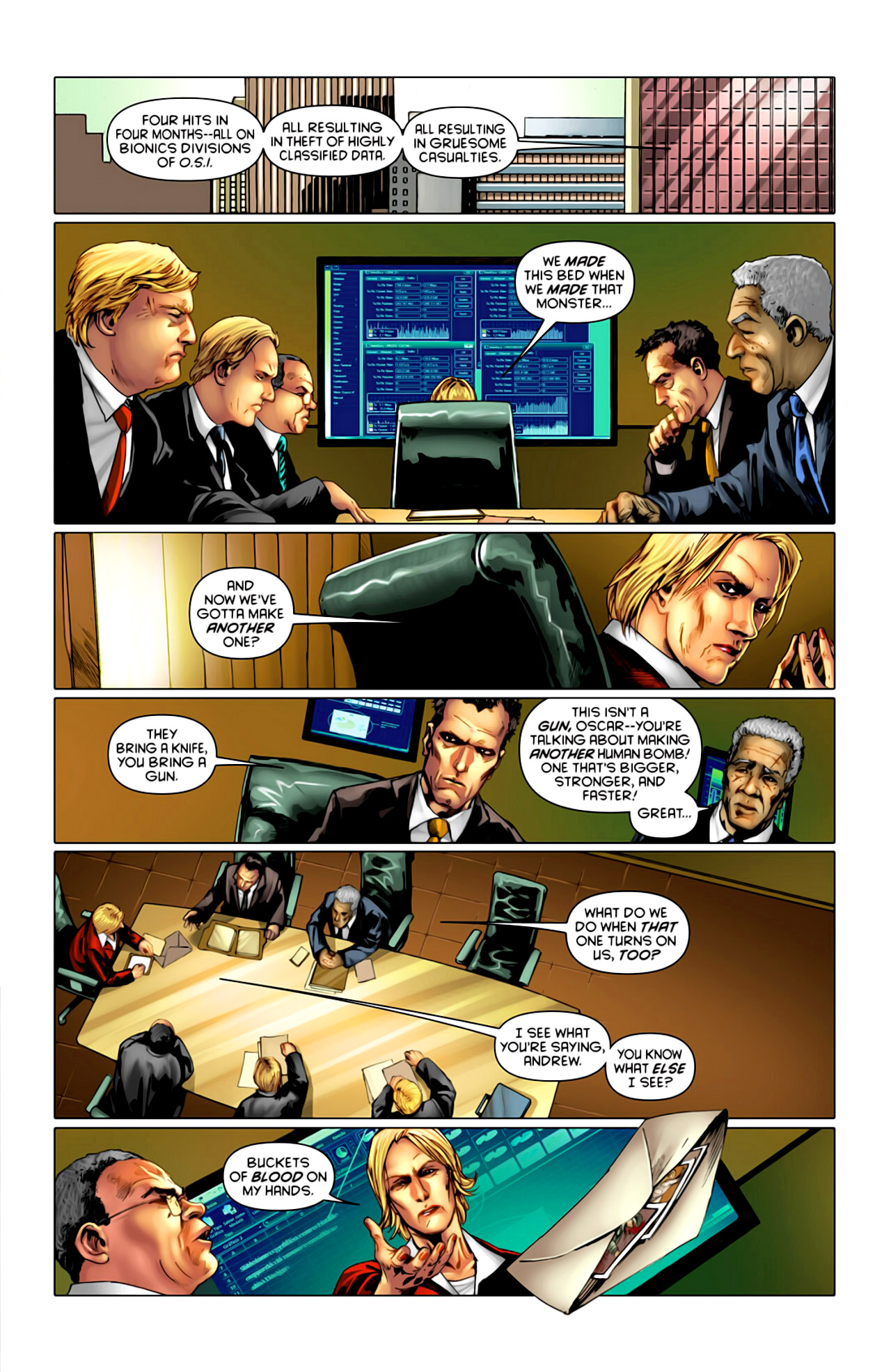 Read online Bionic Man comic -  Issue #2 - 5