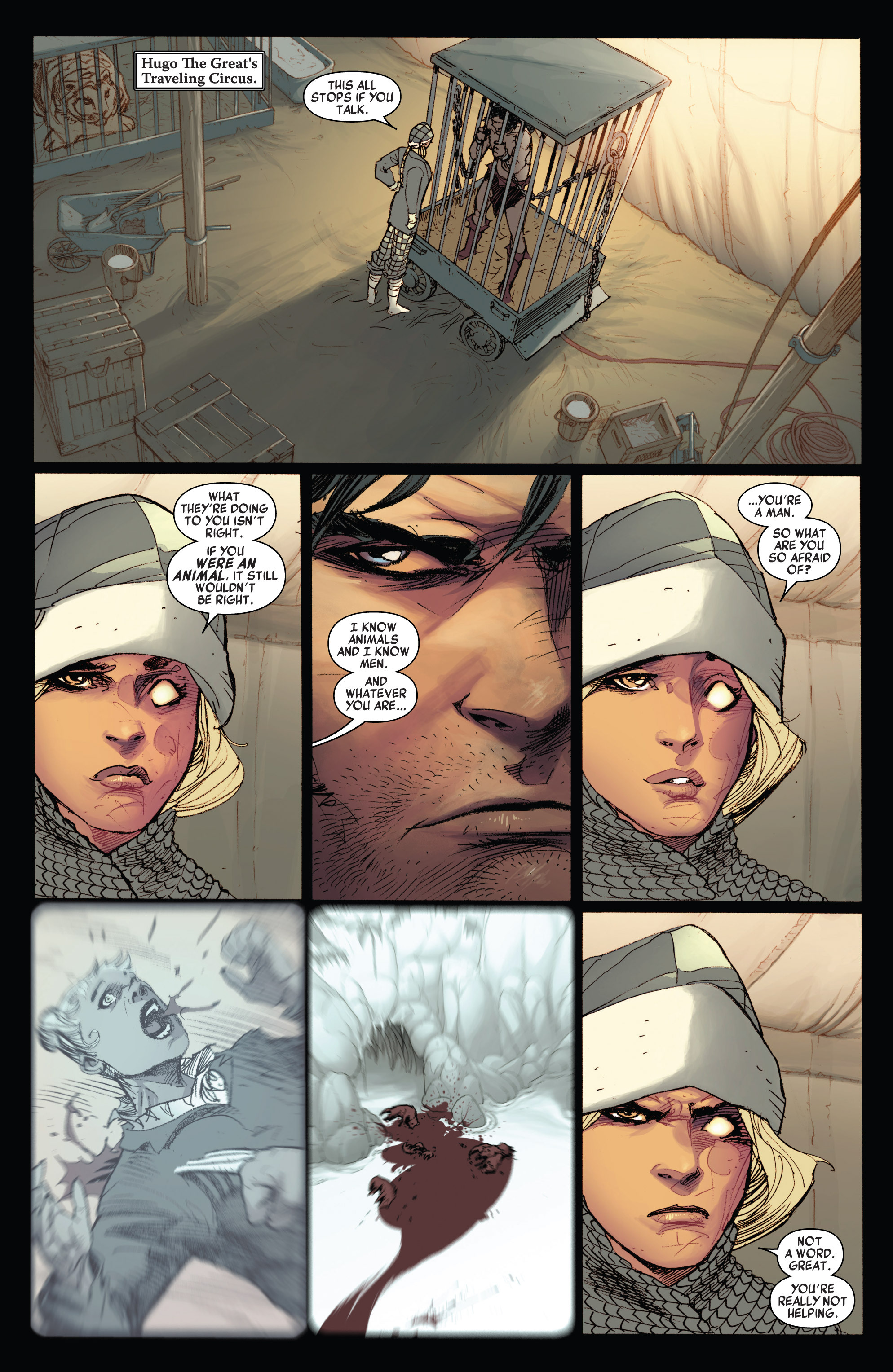 Read online Origin II comic -  Issue #3 - 5