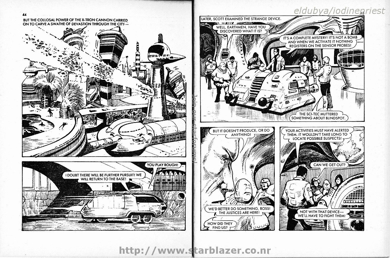 Read online Starblazer comic -  Issue #151 - 24