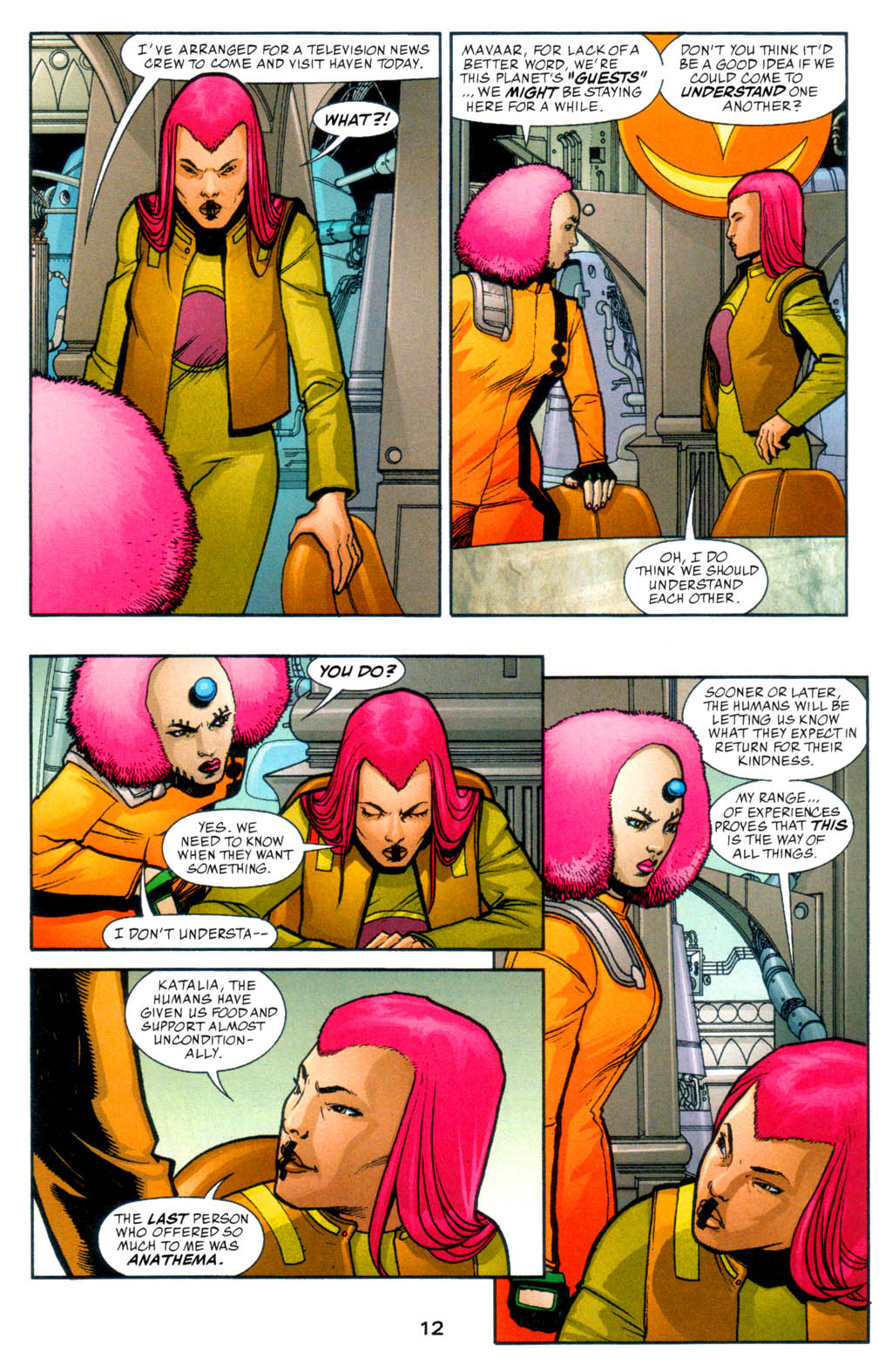 Read online Haven: The Broken City comic -  Issue #5 - 13