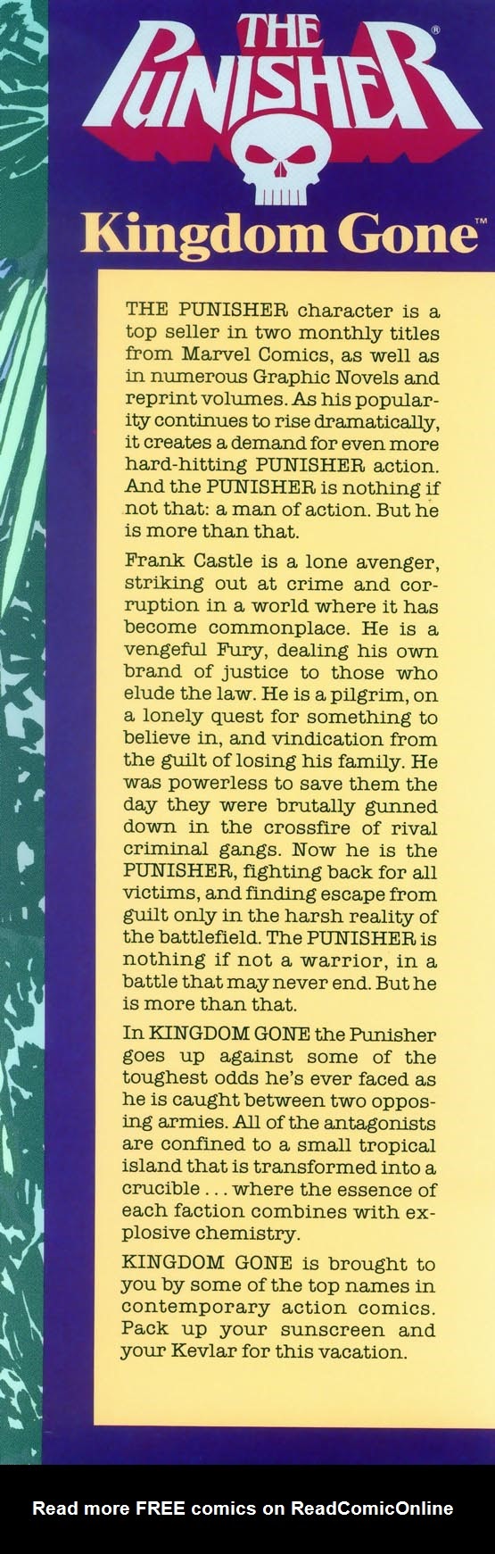 Read online The Punisher, Kingdom Gone comic -  Issue # Full - 2