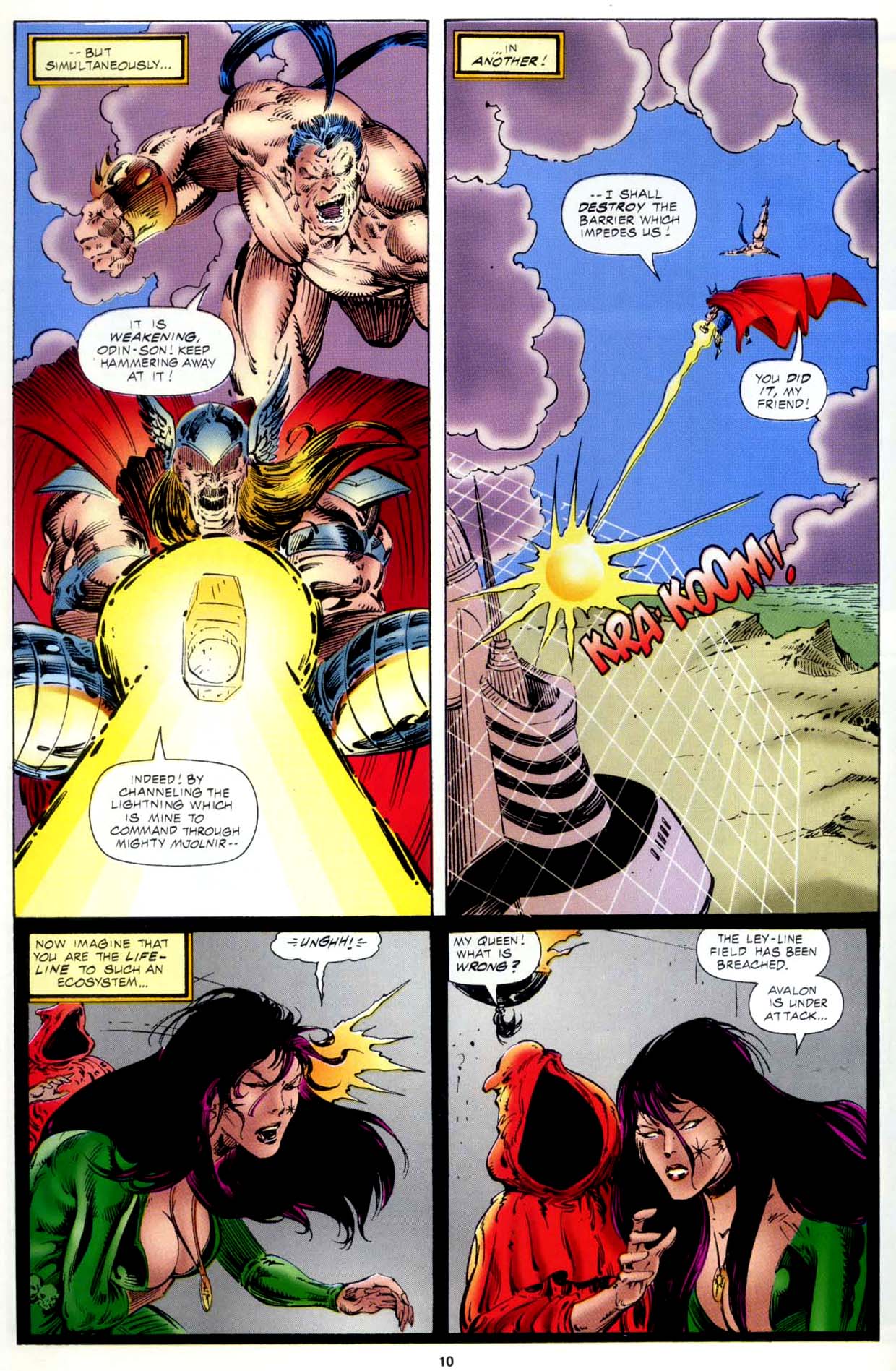 Read online Fantastic Four: Atlantis Rising comic -  Issue #2 - 10