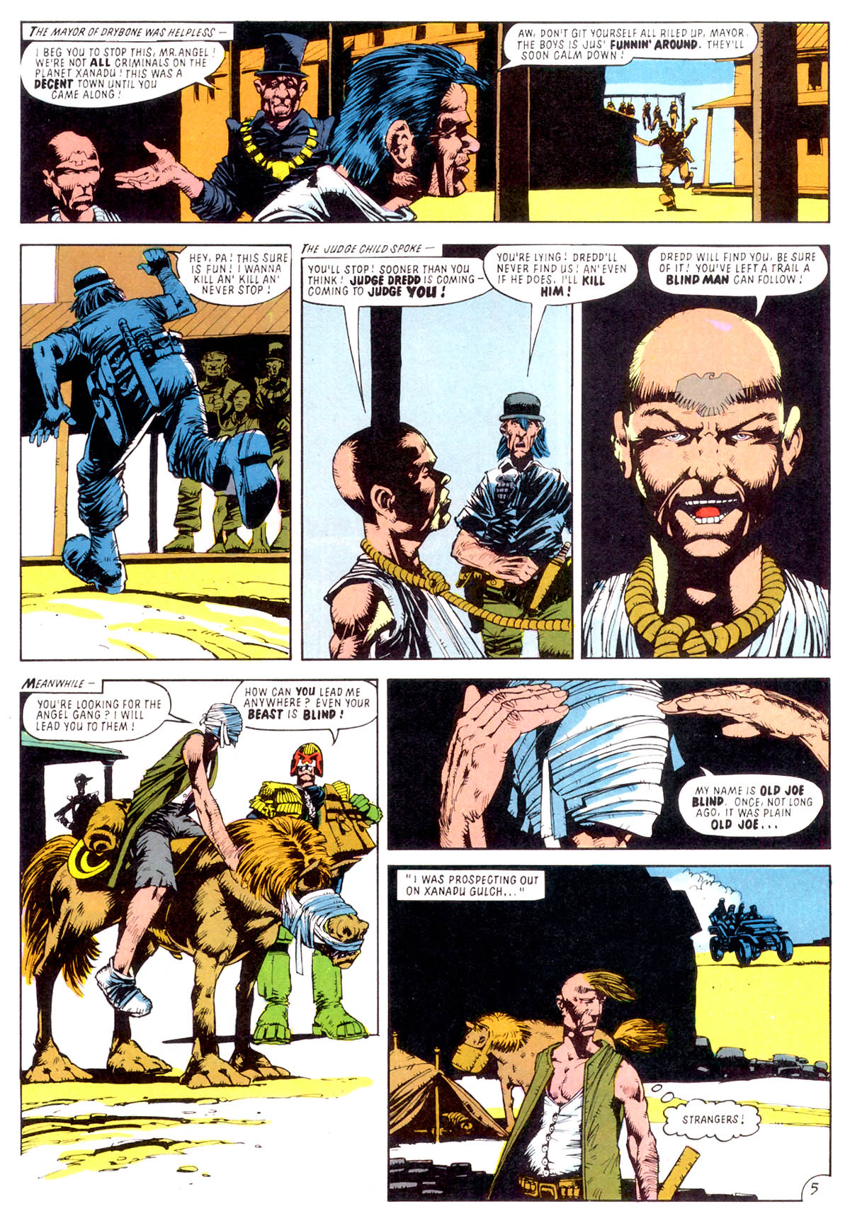 Read online Judge Dredd: The Judge Child Quest comic -  Issue # _TPB - 122