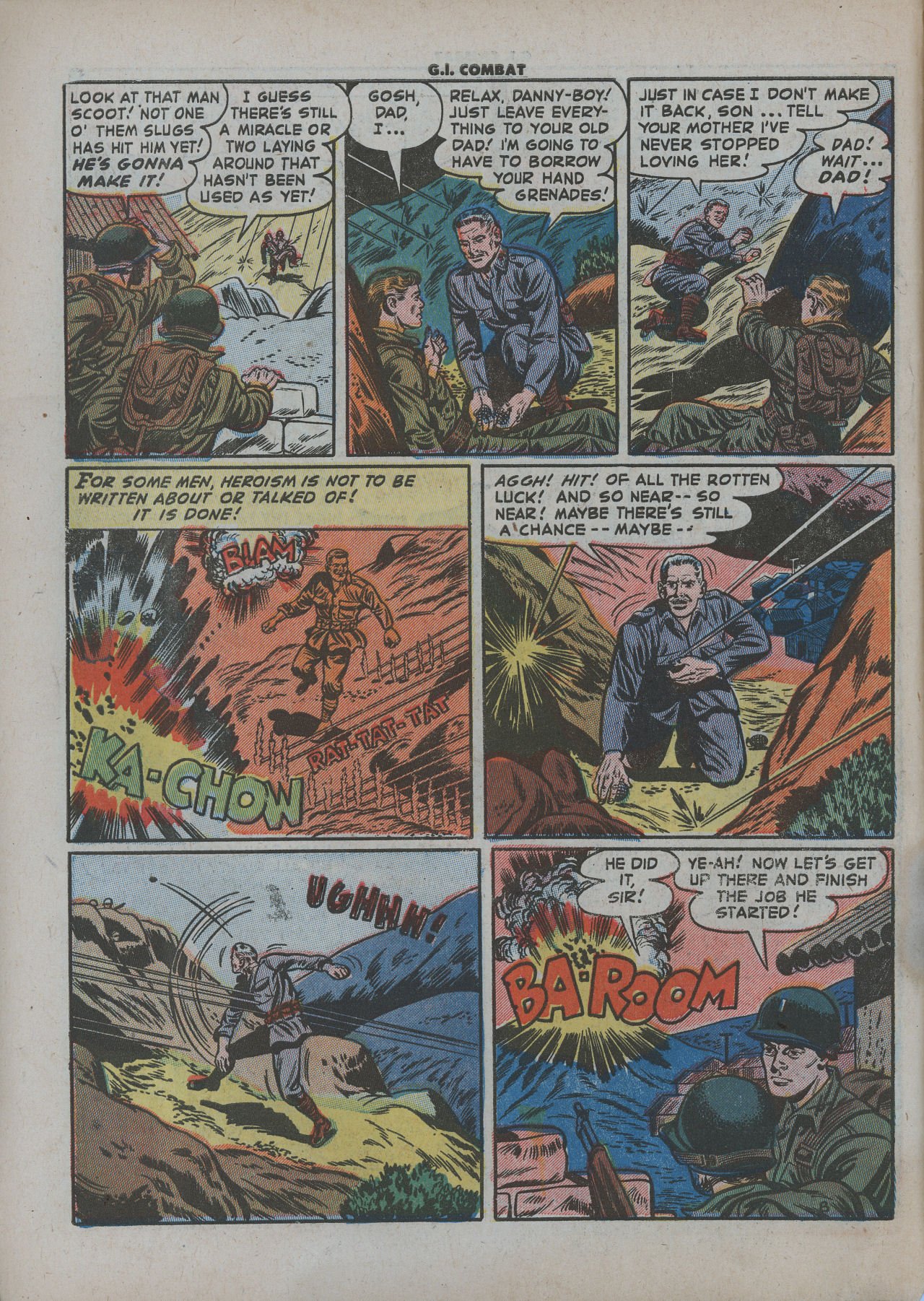 Read online G.I. Combat (1952) comic -  Issue #5 - 10