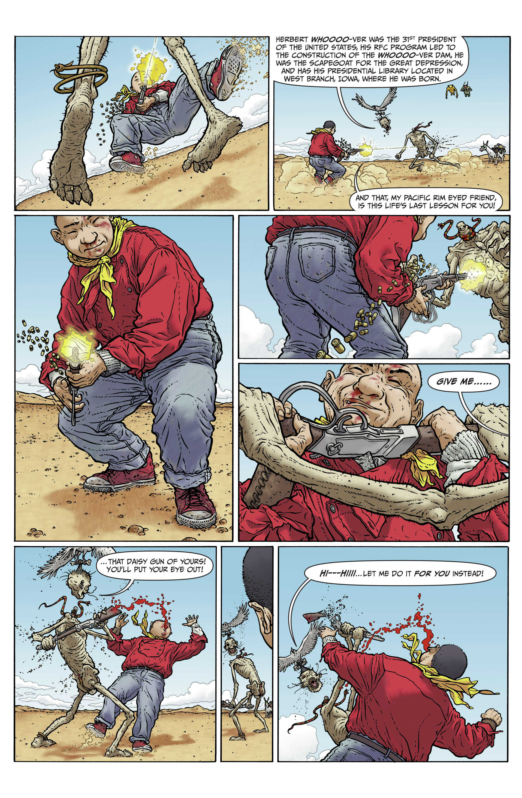 Read online Shaolin Cowboy comic -  Issue #3 - 18