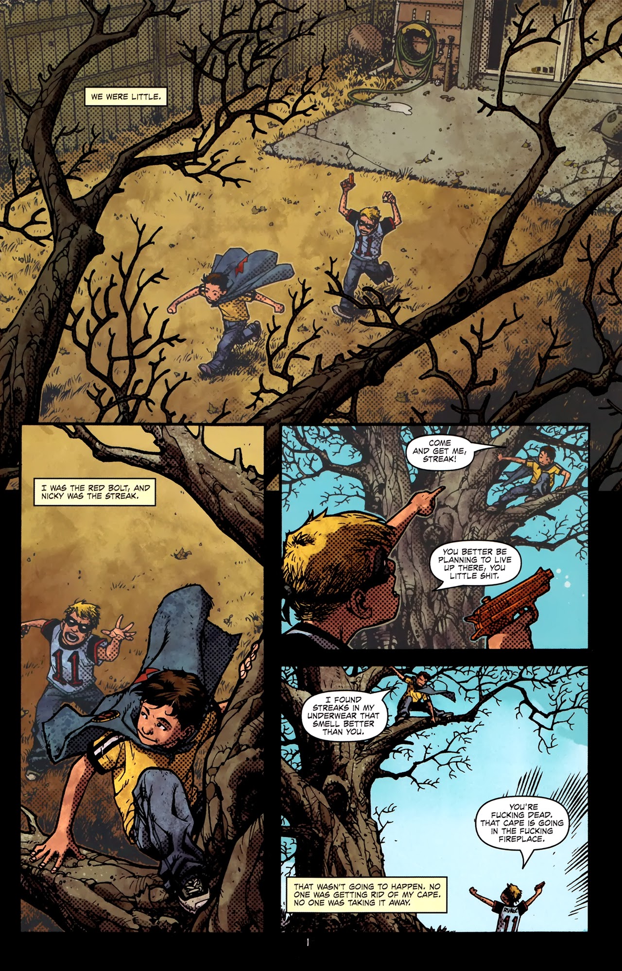 Read online The Cape (2010) comic -  Issue # Full - 4