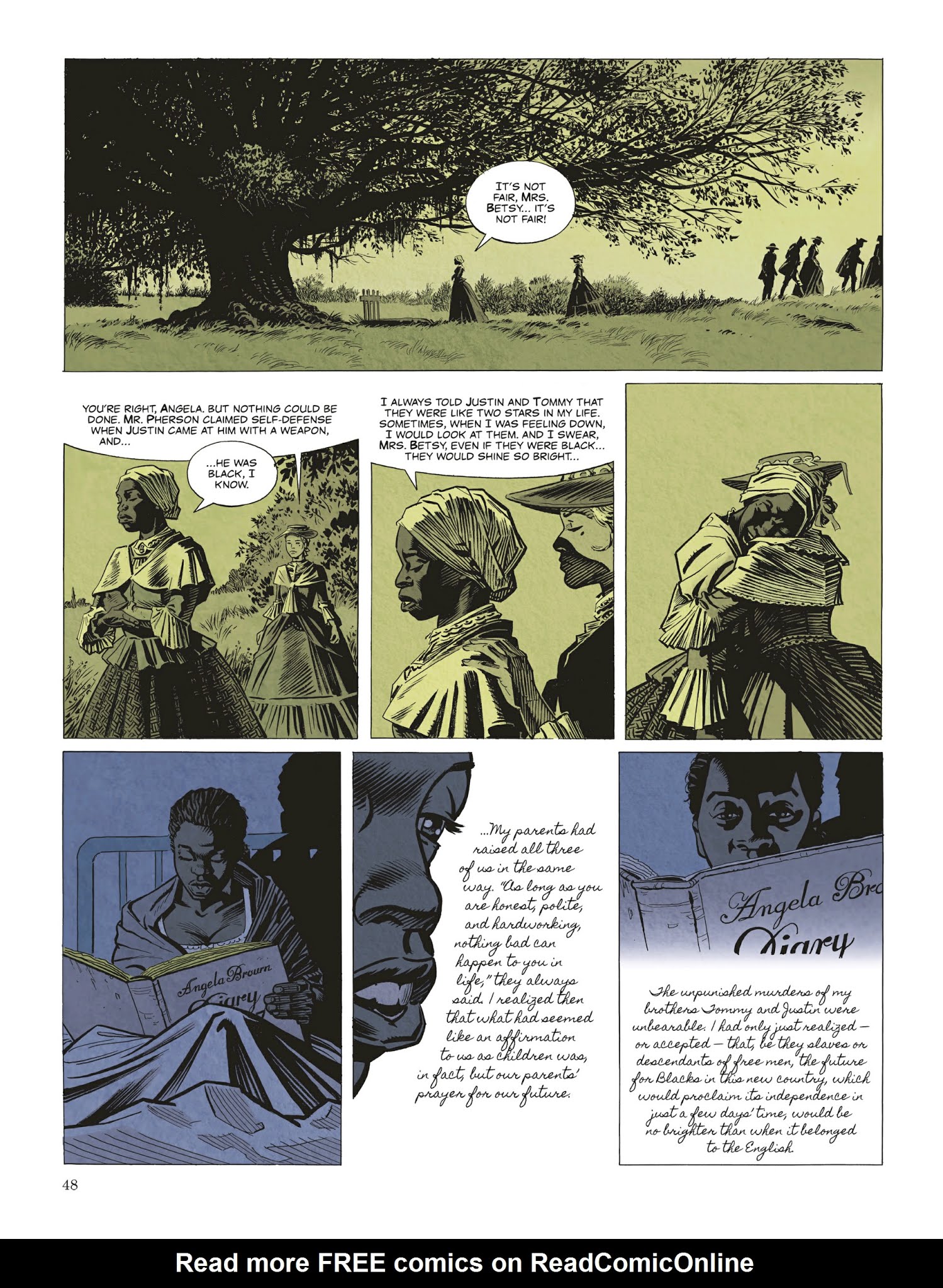 Read online Black Cotton Star comic -  Issue #1 - 47