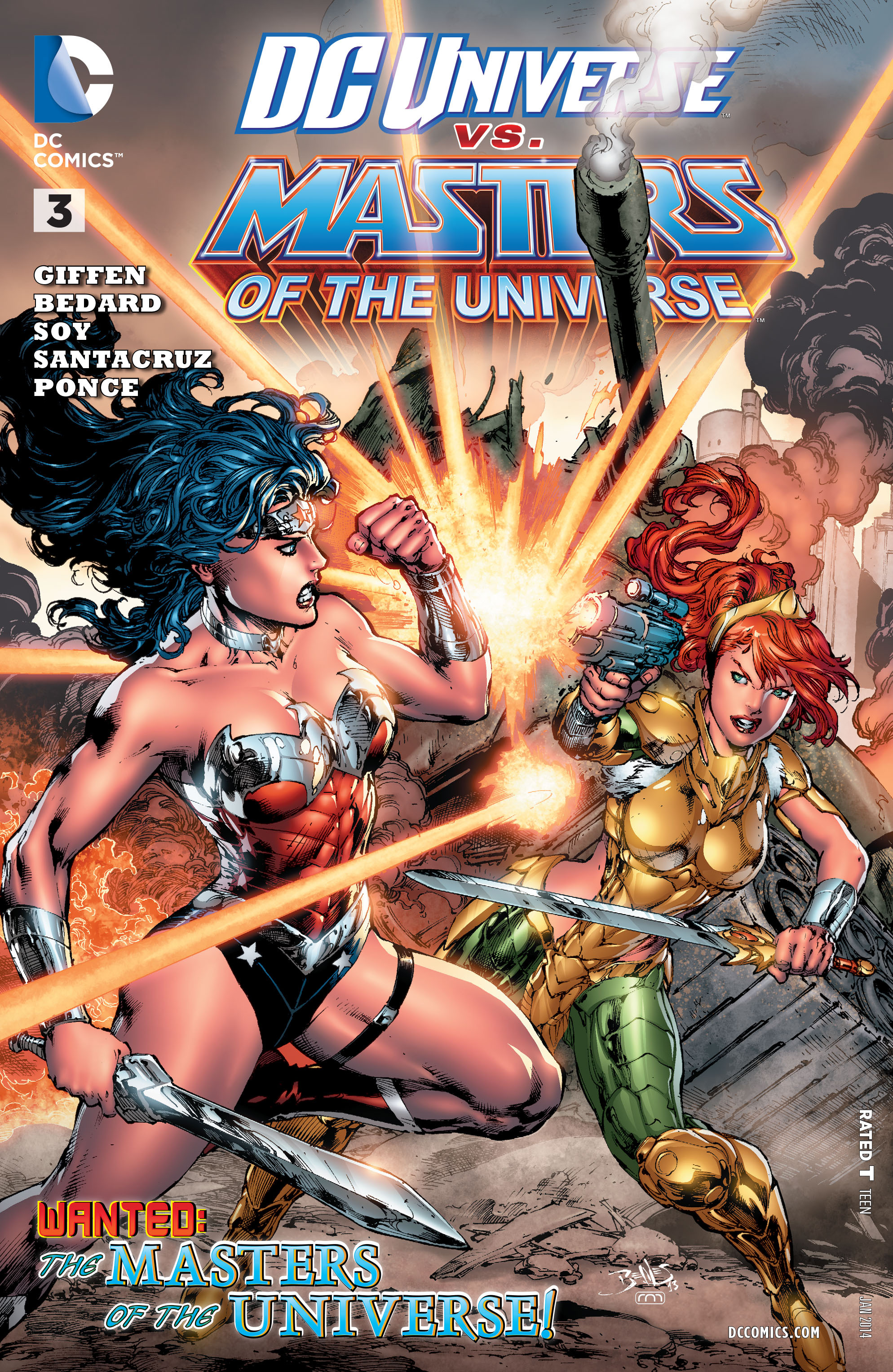 Read online DC Universe vs. The Masters of the Universe comic -  Issue #3 - 1