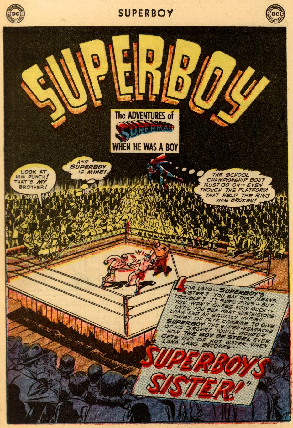Read online Superboy (1949) comic -  Issue #36 - 13