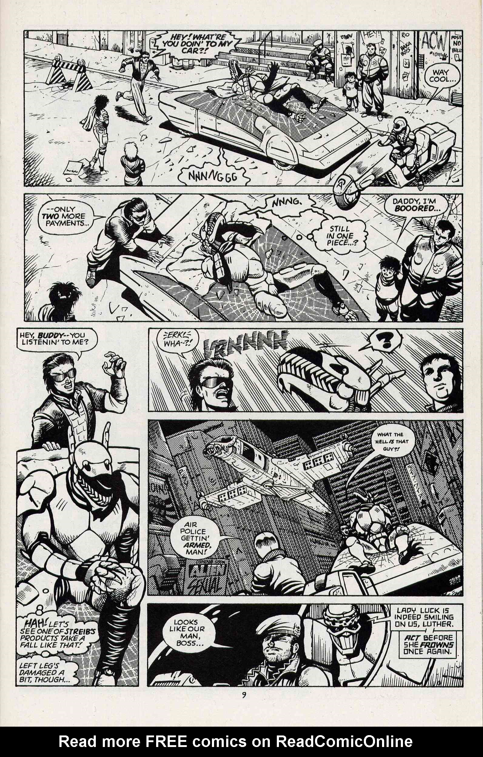 Read online Dirty Pair comic -  Issue #3 - 11