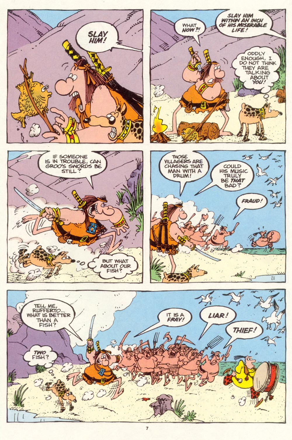 Read online Sergio Aragonés Groo the Wanderer comic -  Issue #113 - 9